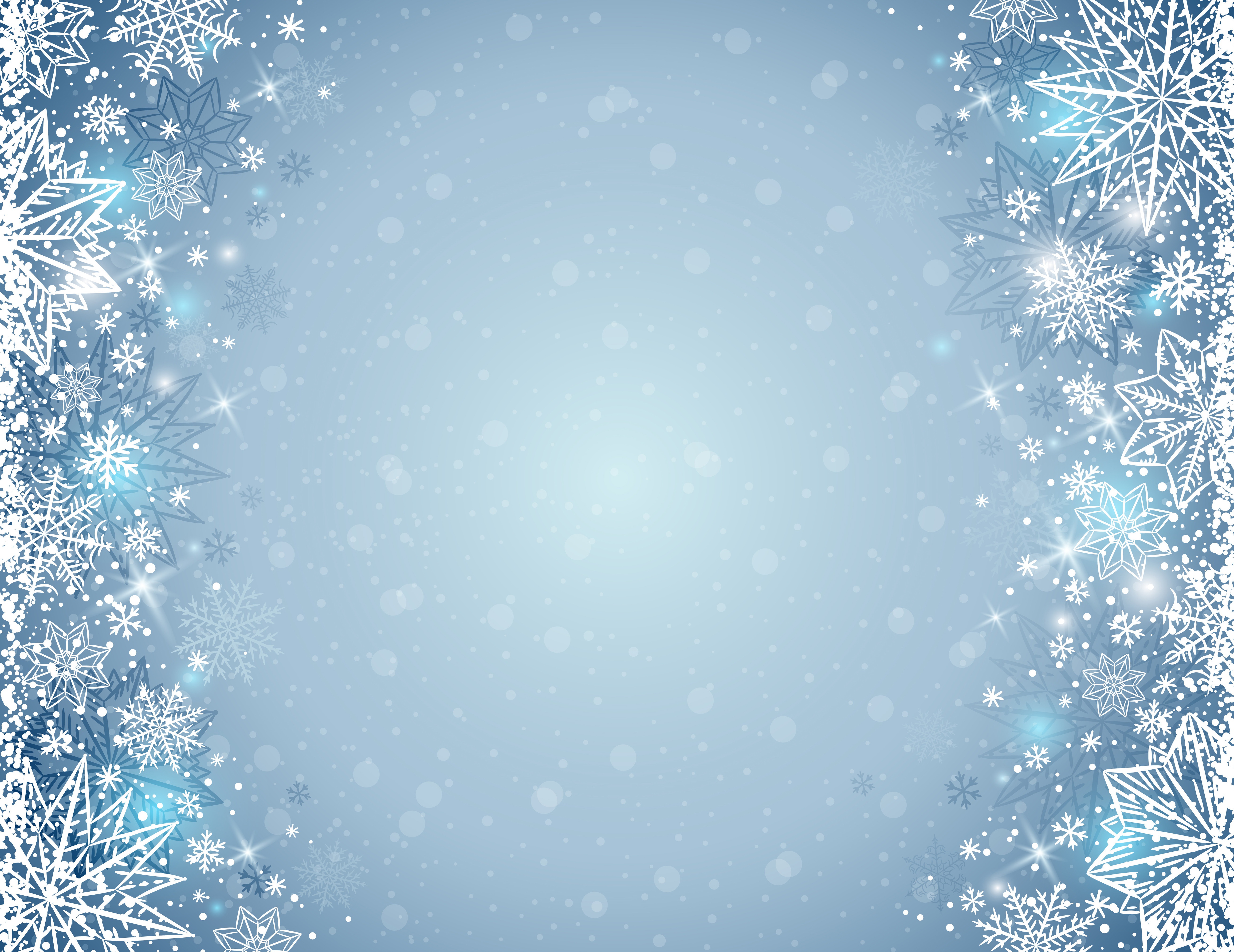 Wallpaper winter, snowflakes, background, winter, background, snowflakes for mobile and desktop, section текстуры, resolution 5250x4051