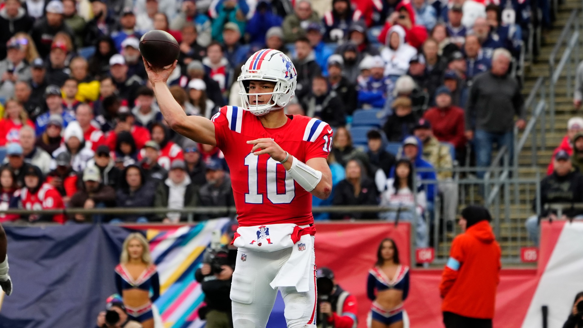 Drake Maye Thankful For This Patriots Teammate's Support In First Start