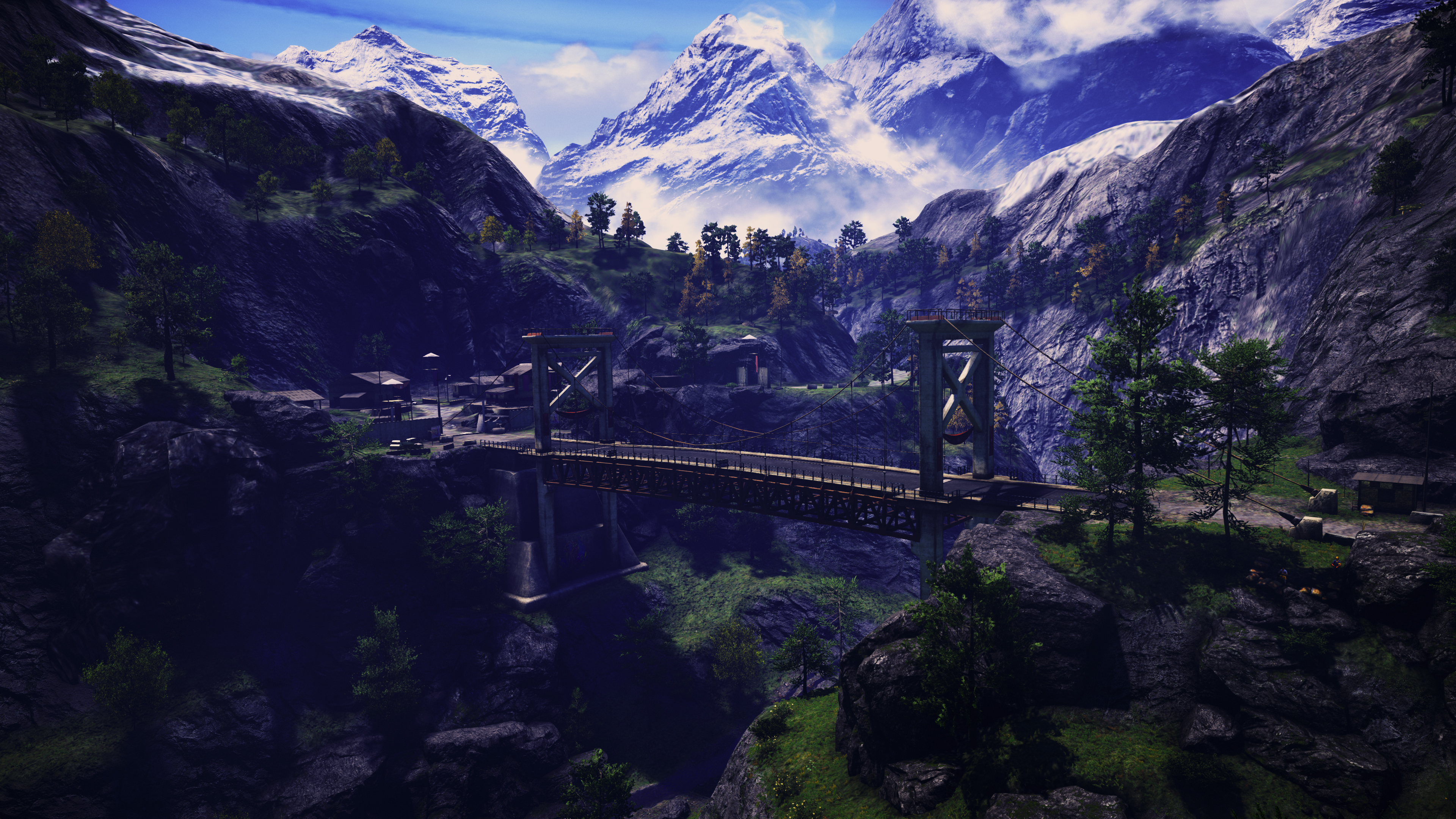 Phone wallpaper: Landscape, Far Cry 4, Far Cry, Video Game, Bridge 351872