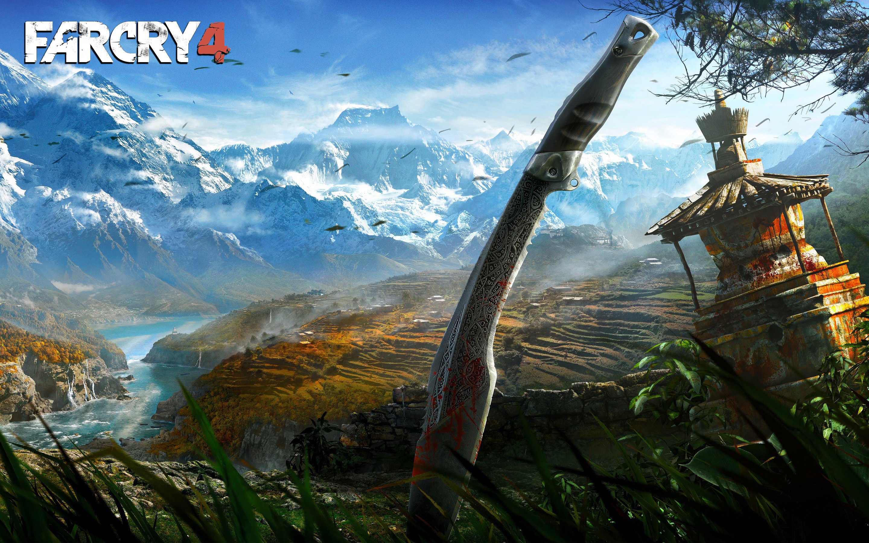 Far Cry 4, Video games, Knife, Landscape, Himalayas Wallpaper HD / Desktop and Mobile Background