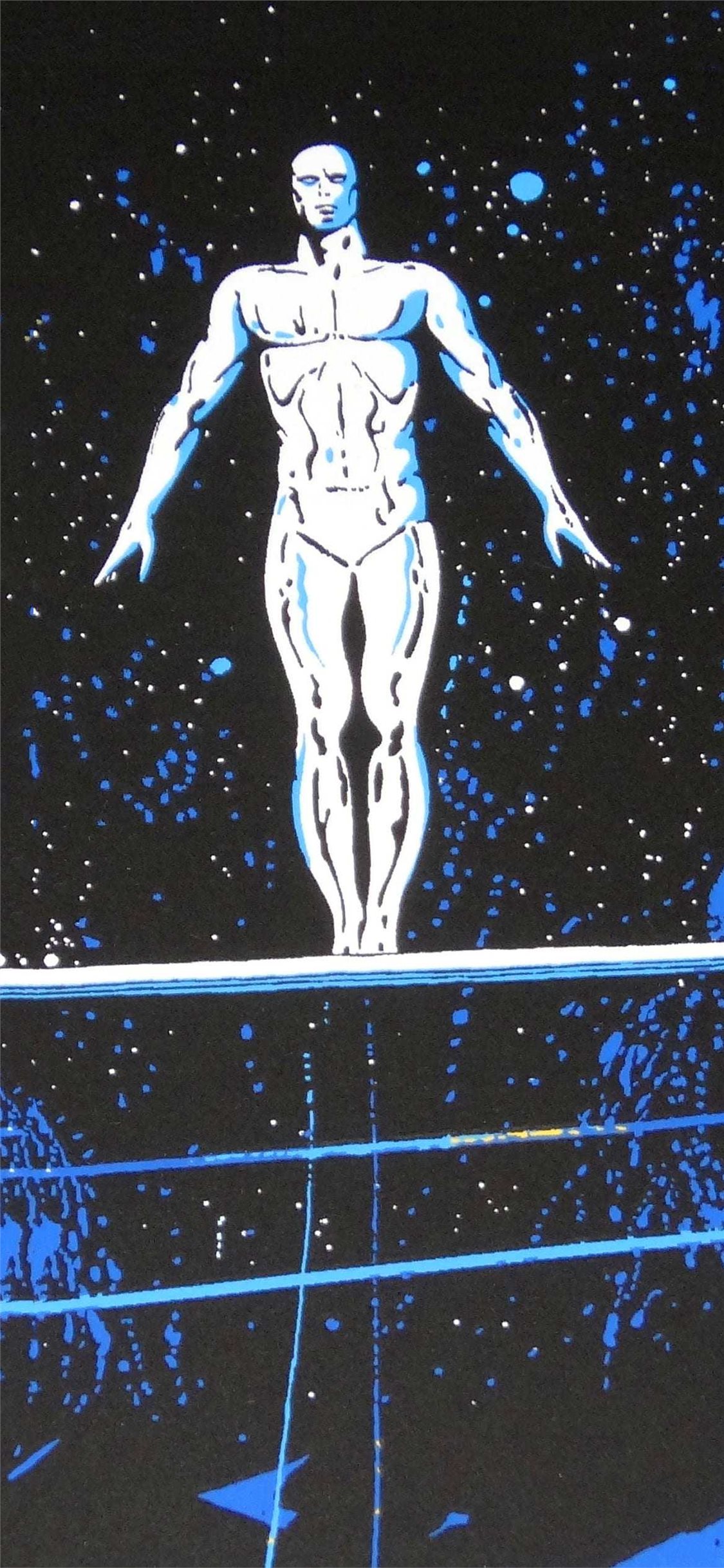 silver surfer iPhone Wallpaper Free Download