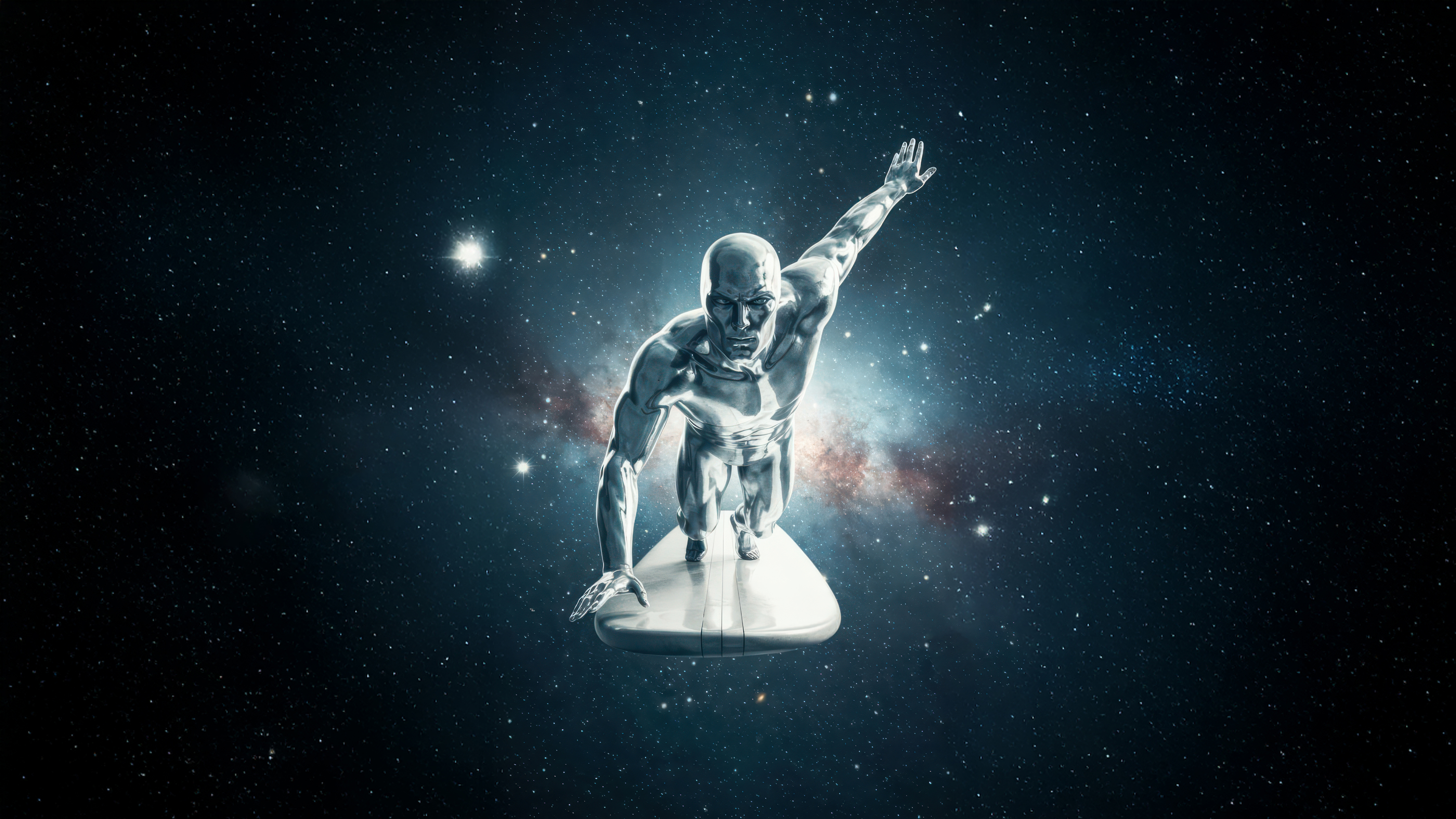 Silver Surfer Wallpaper 4K, Cosmic, Marvel Comics, 5K