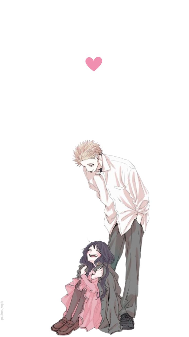 Kaoruko x Rintaro Phone Wallpaper