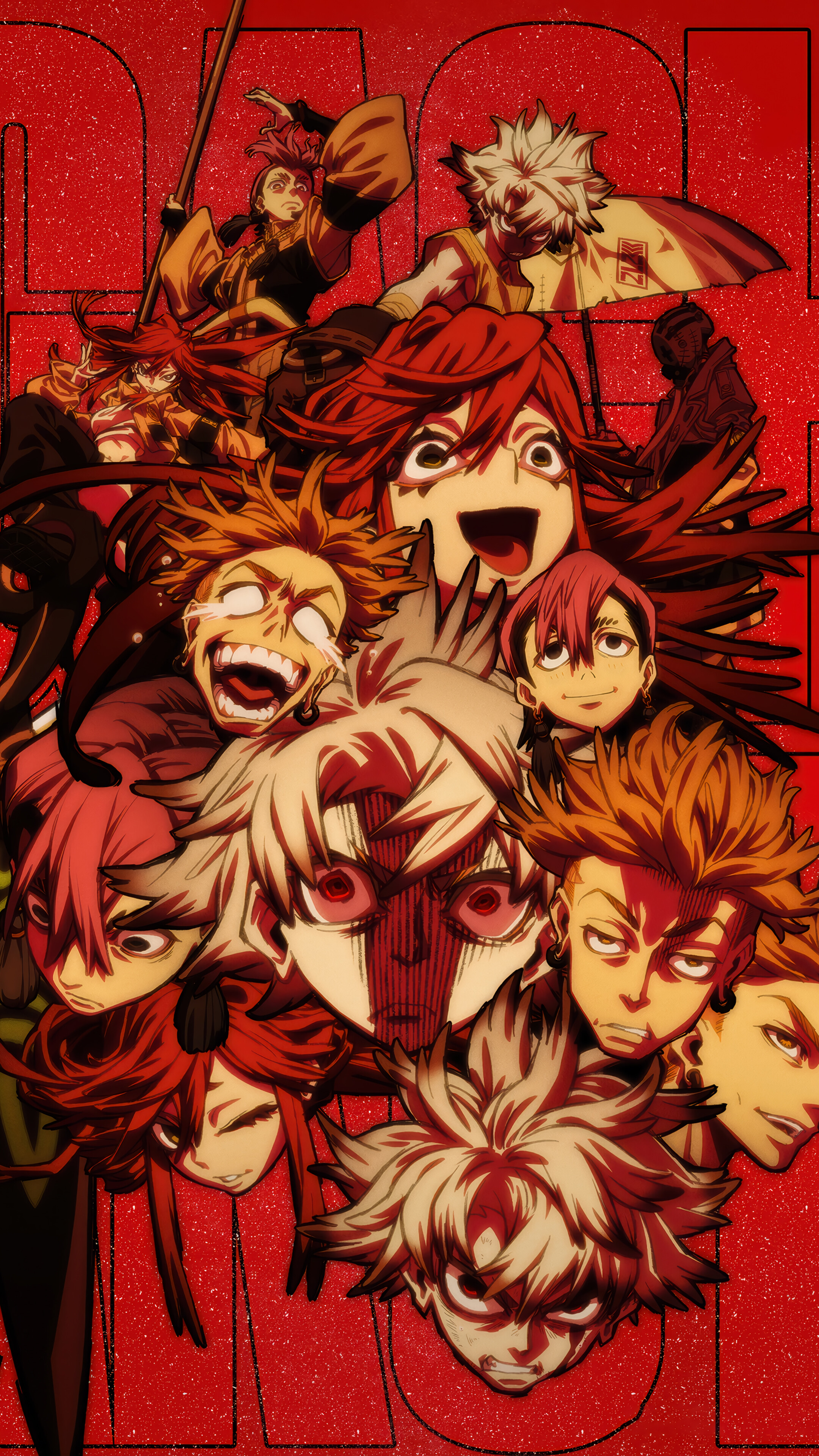 Gachiakuta Anime Characters 4K Wallpaper iPhone HD Phone