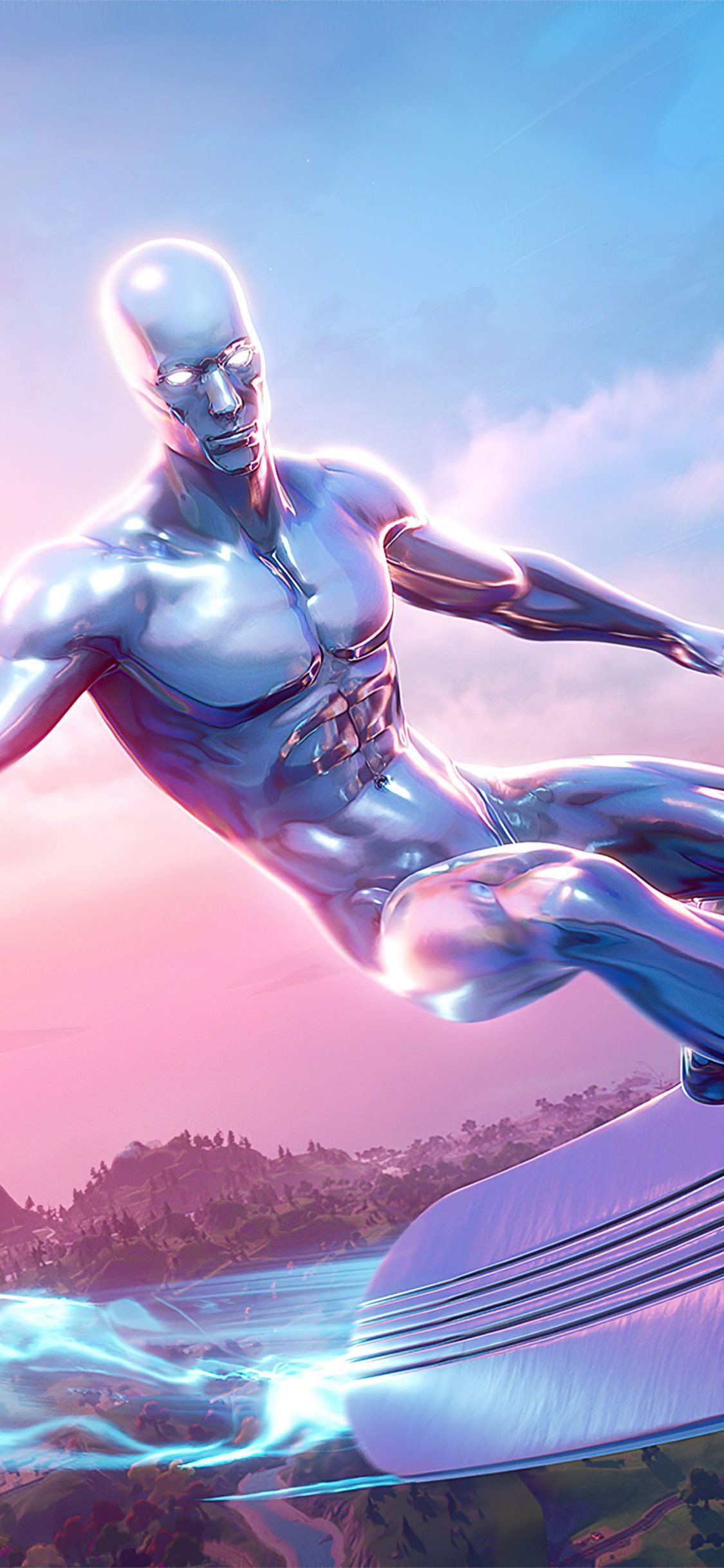 silver surfer iPhone Wallpaper Free Download