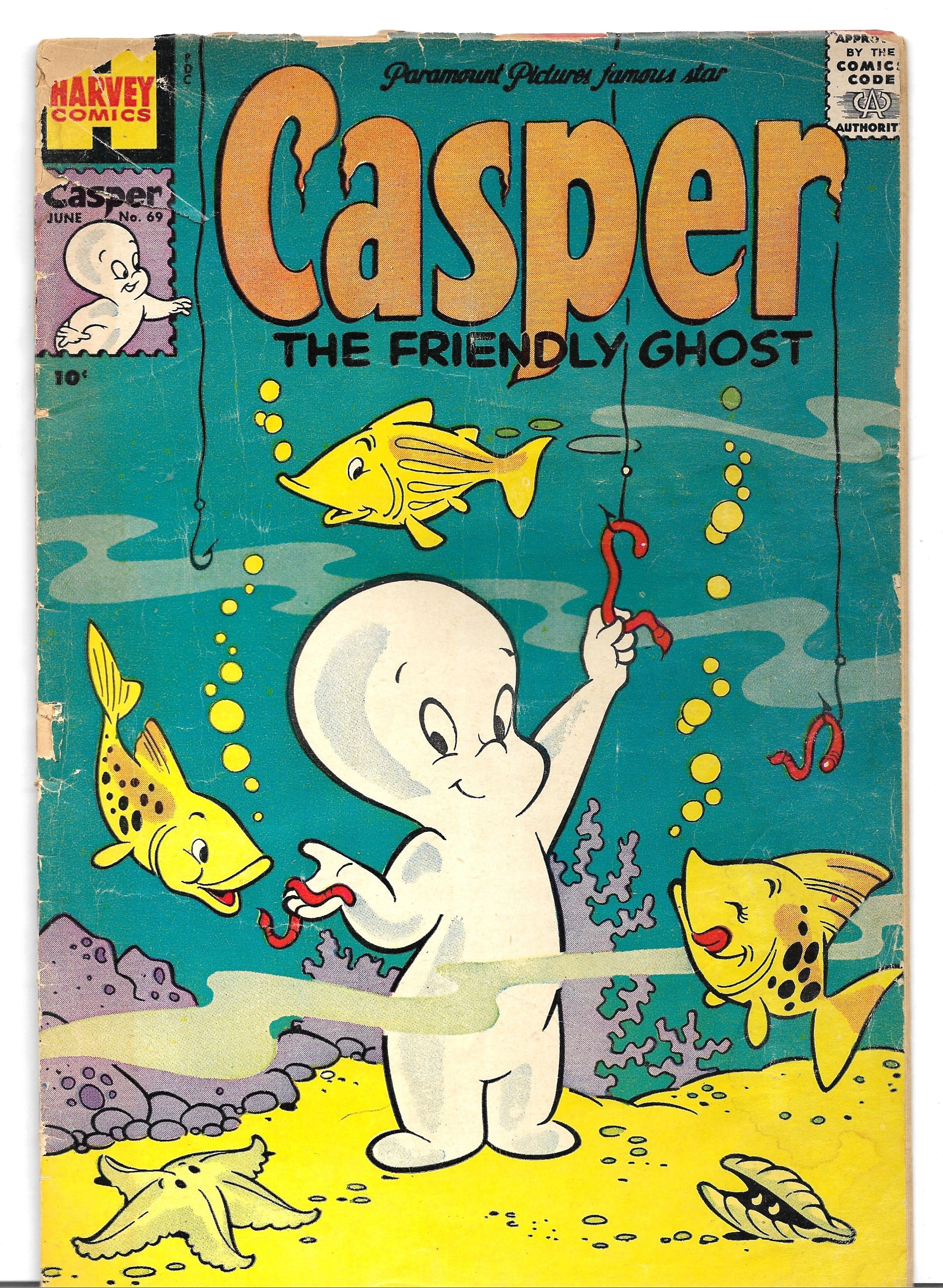 G Casper The Friendly Ghost 69 Stronghold Collectibles Comic