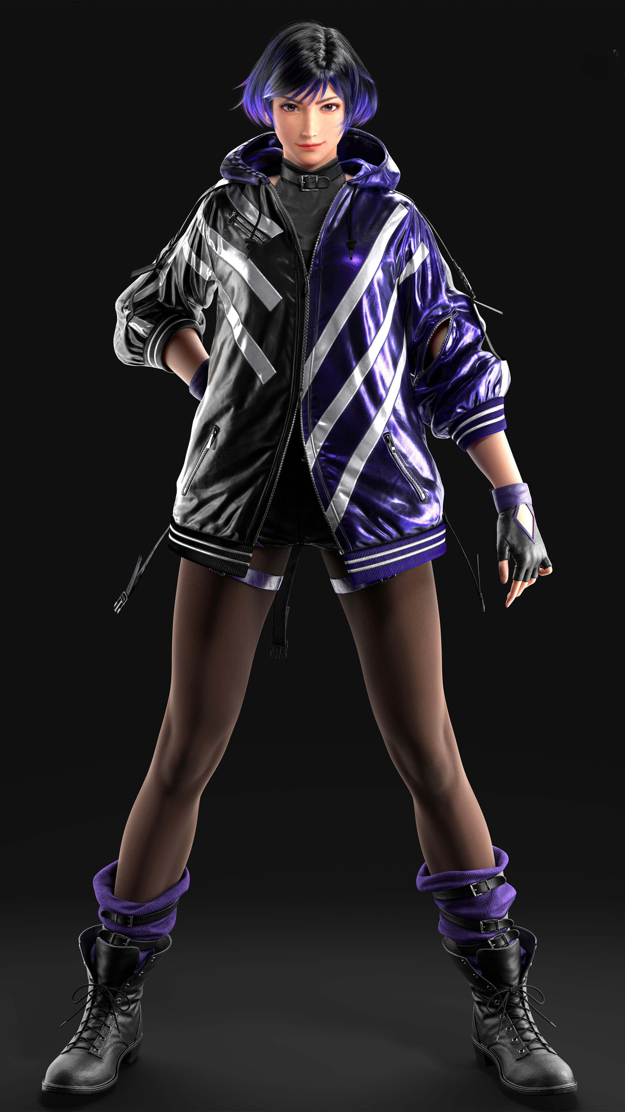 Reina Tekken 8 4K Ultra HD Mobile Wallpaper for iPhone & Android