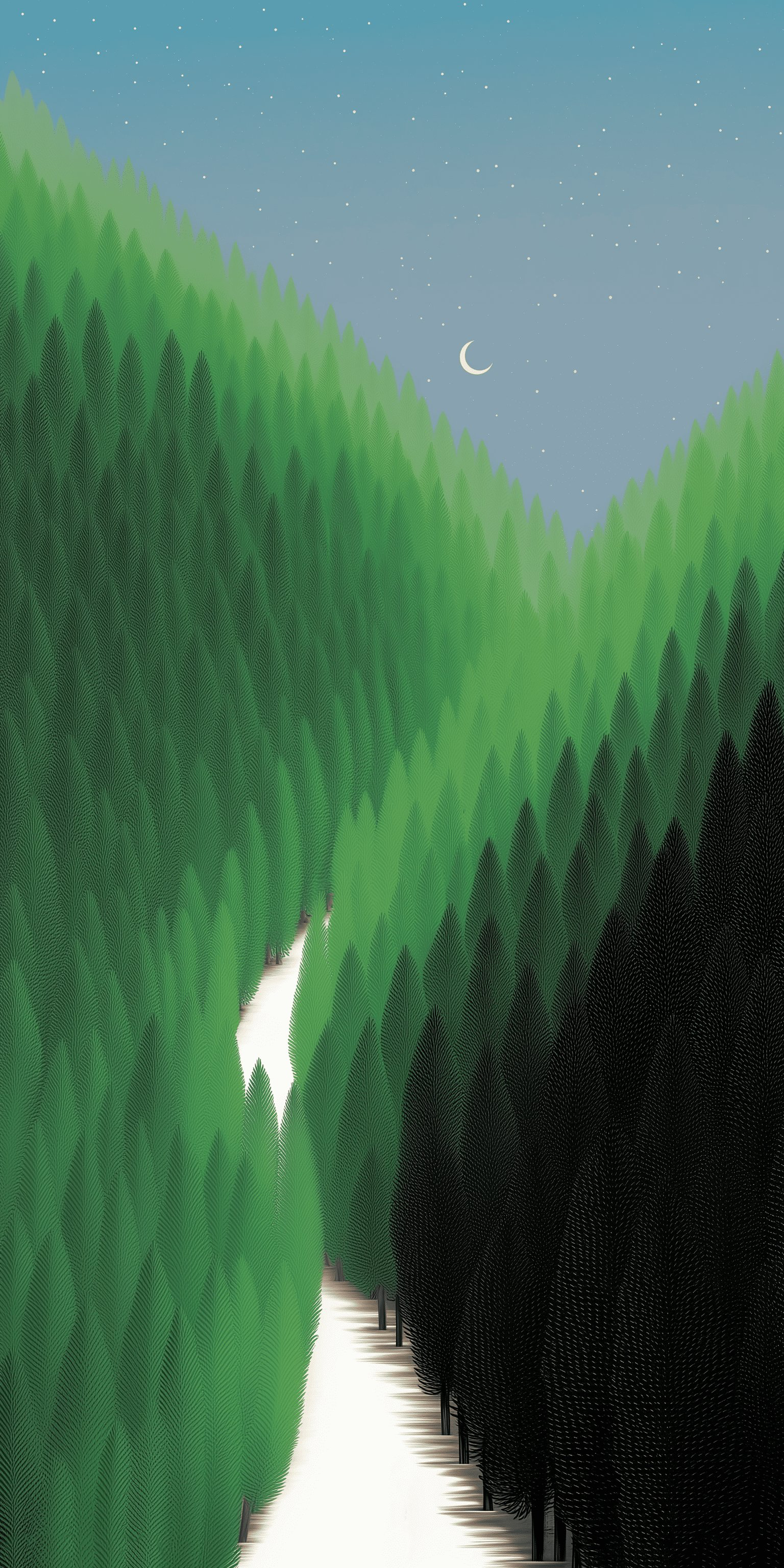 Minimal landscape wallpaper pack for iPhone