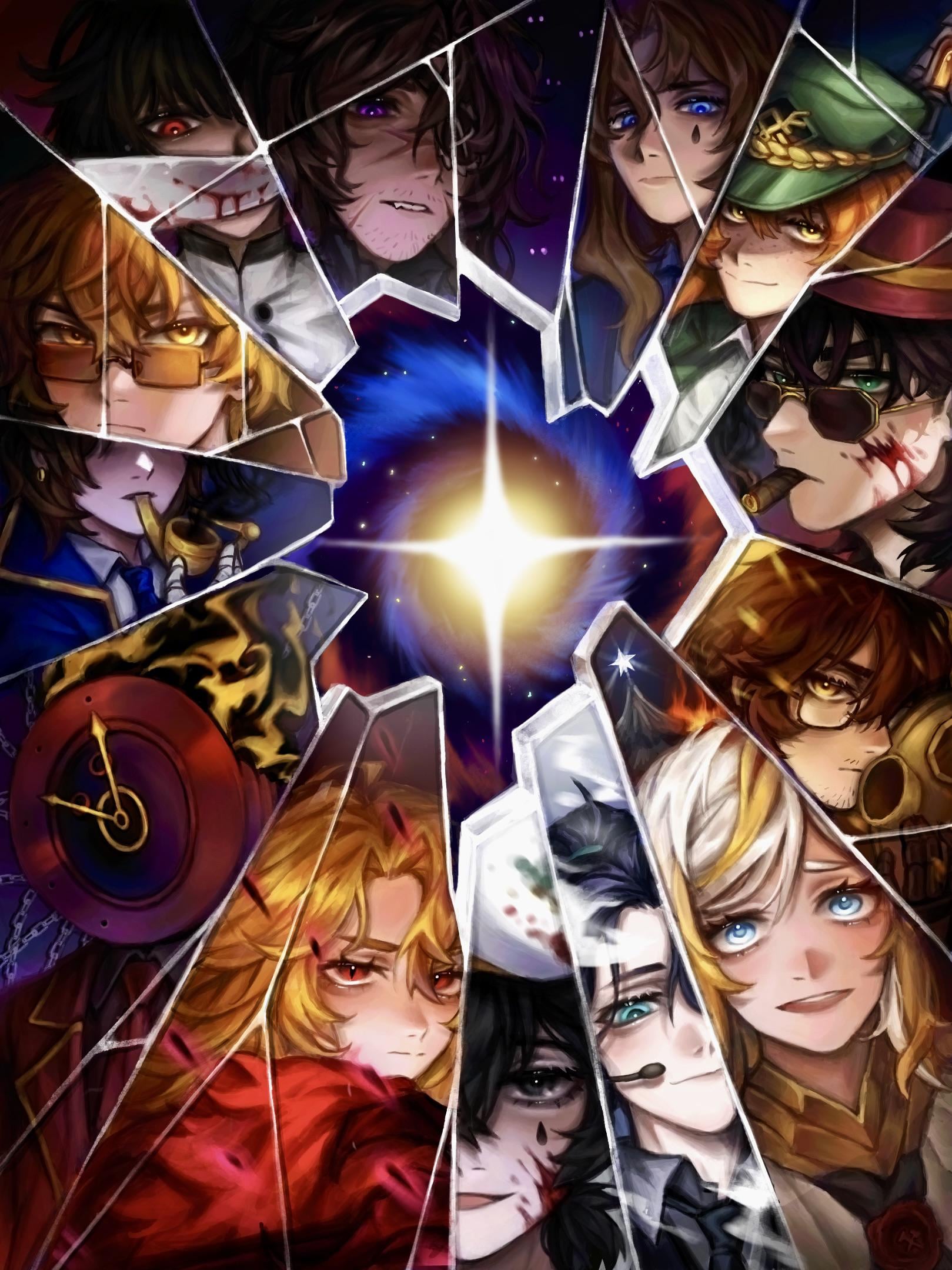 Limbus wallpaper I drew for a friend