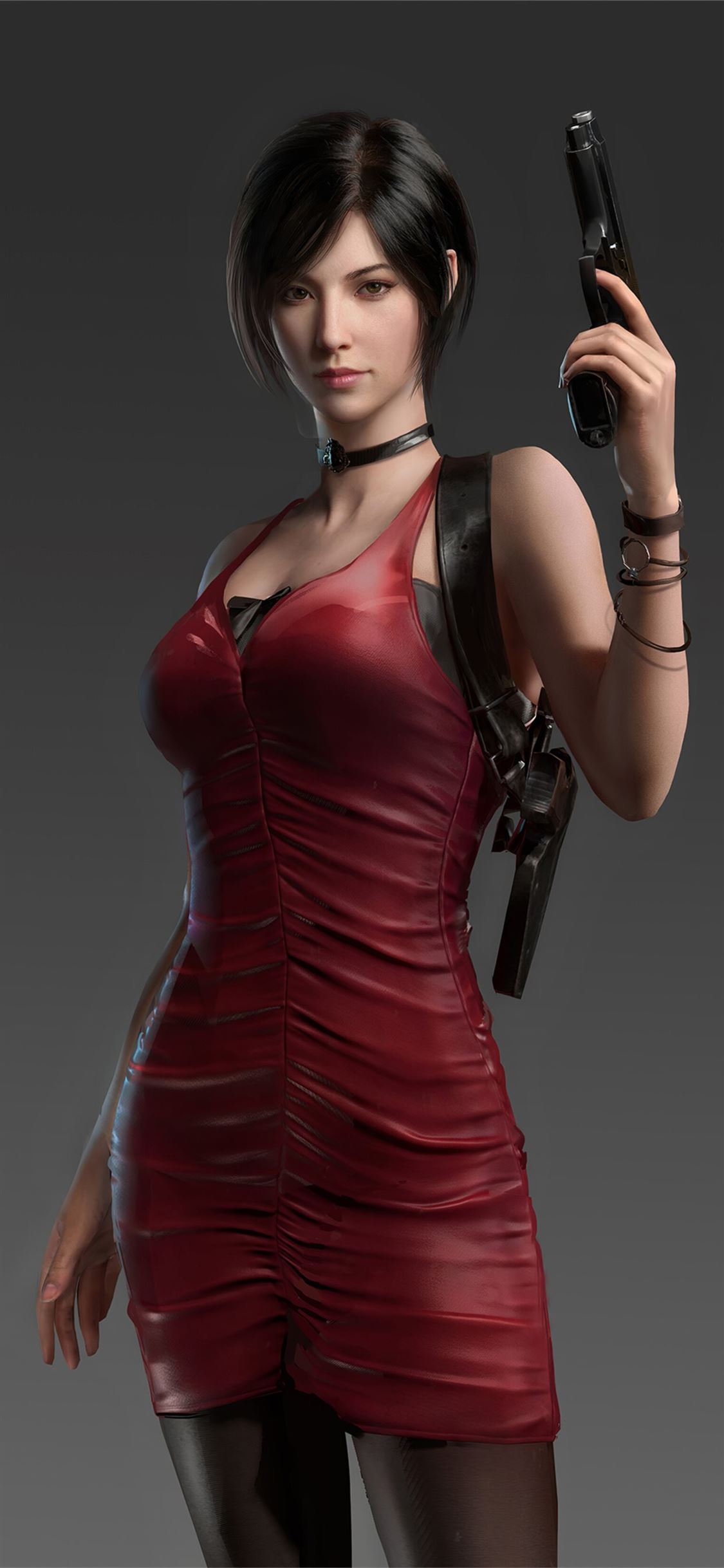 resident evil ada wong 4k iPhone X Wallpaper Free Download