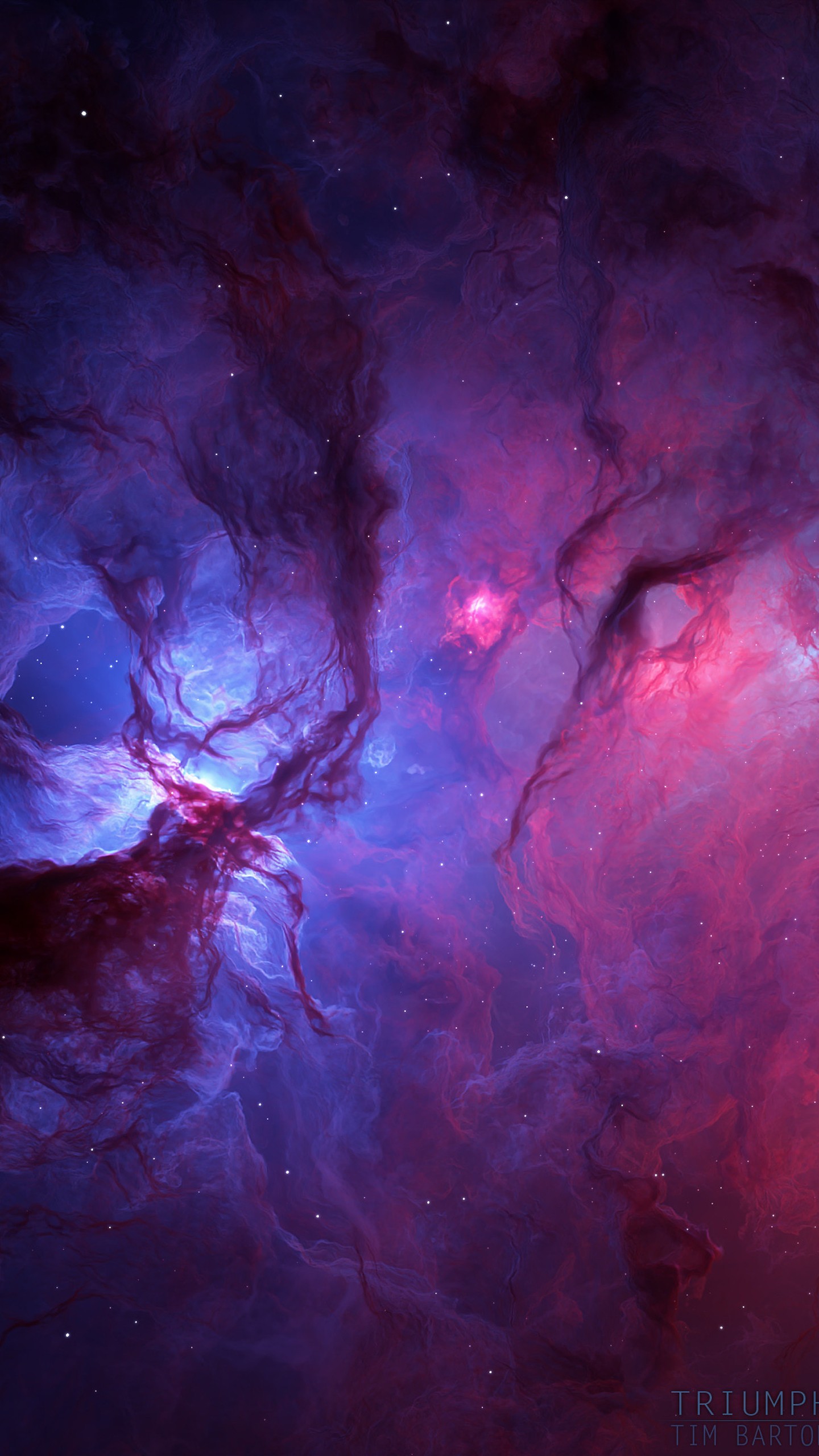 Light Blue Pink Galaxy Stars Space 4K HD Galaxy Wallpaper