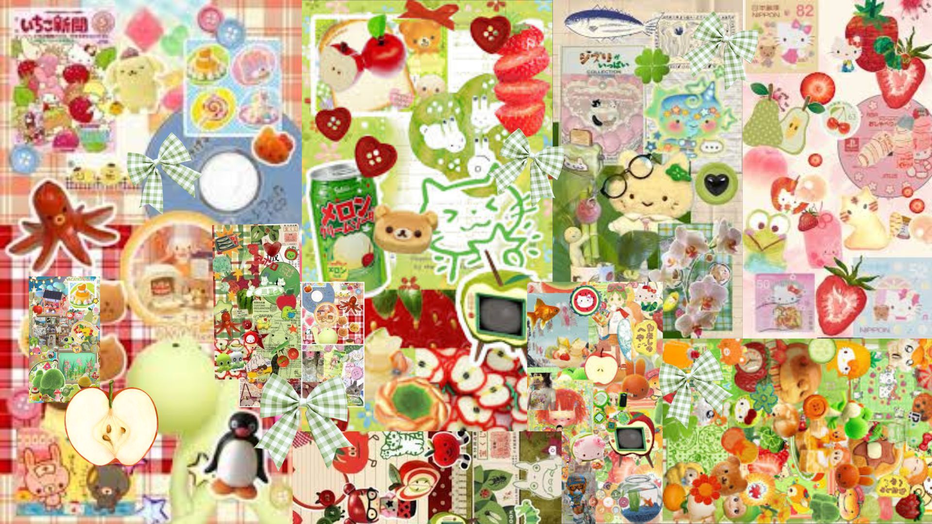 igari wallpaper collage˙. ꒷