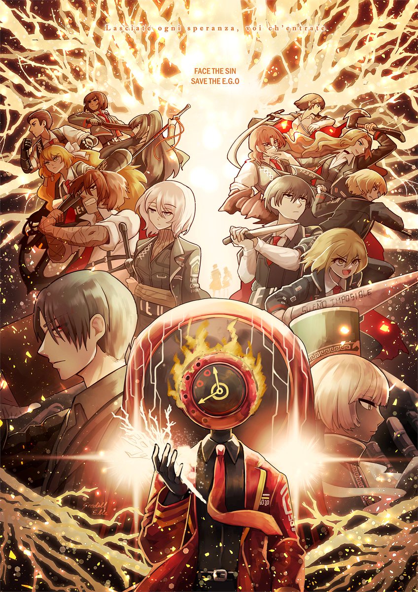 Limbus Company Congratulation on the release! #LimbusCompany ✨✨✨