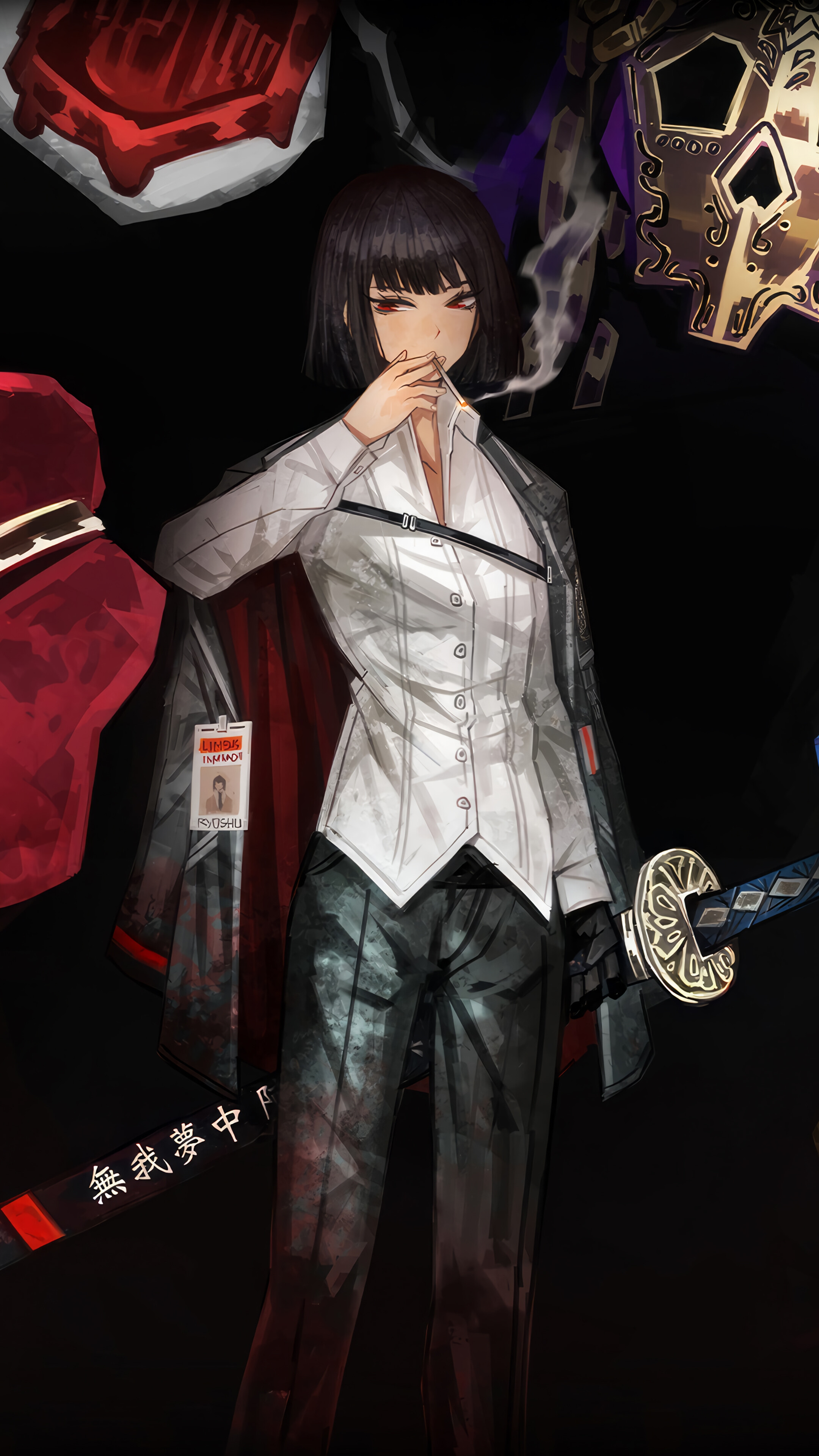 Limbus Company Ryoshu 4K Wallpaper iPhone HD Phone a