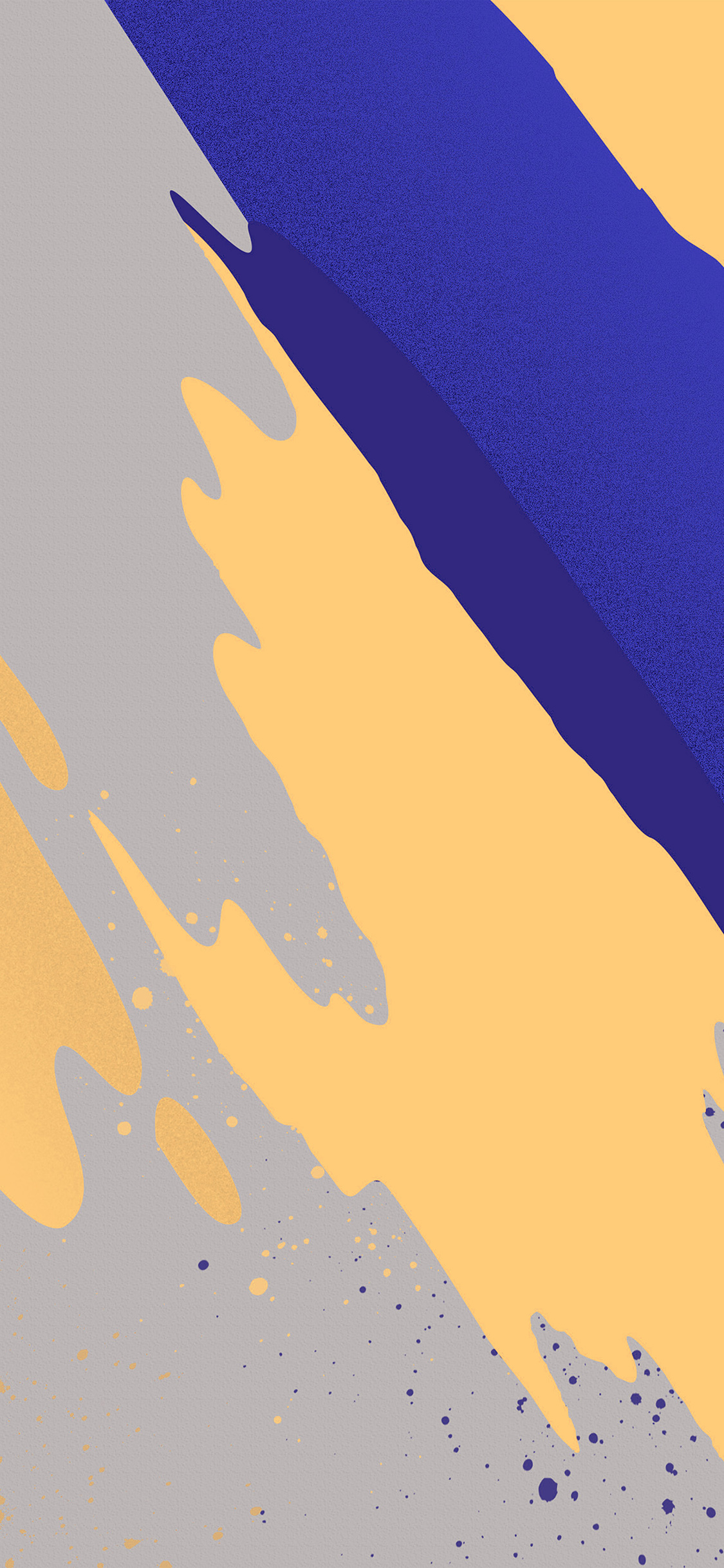 iPhone X wallpaper. paint abstract background htc yellow blue pattern
