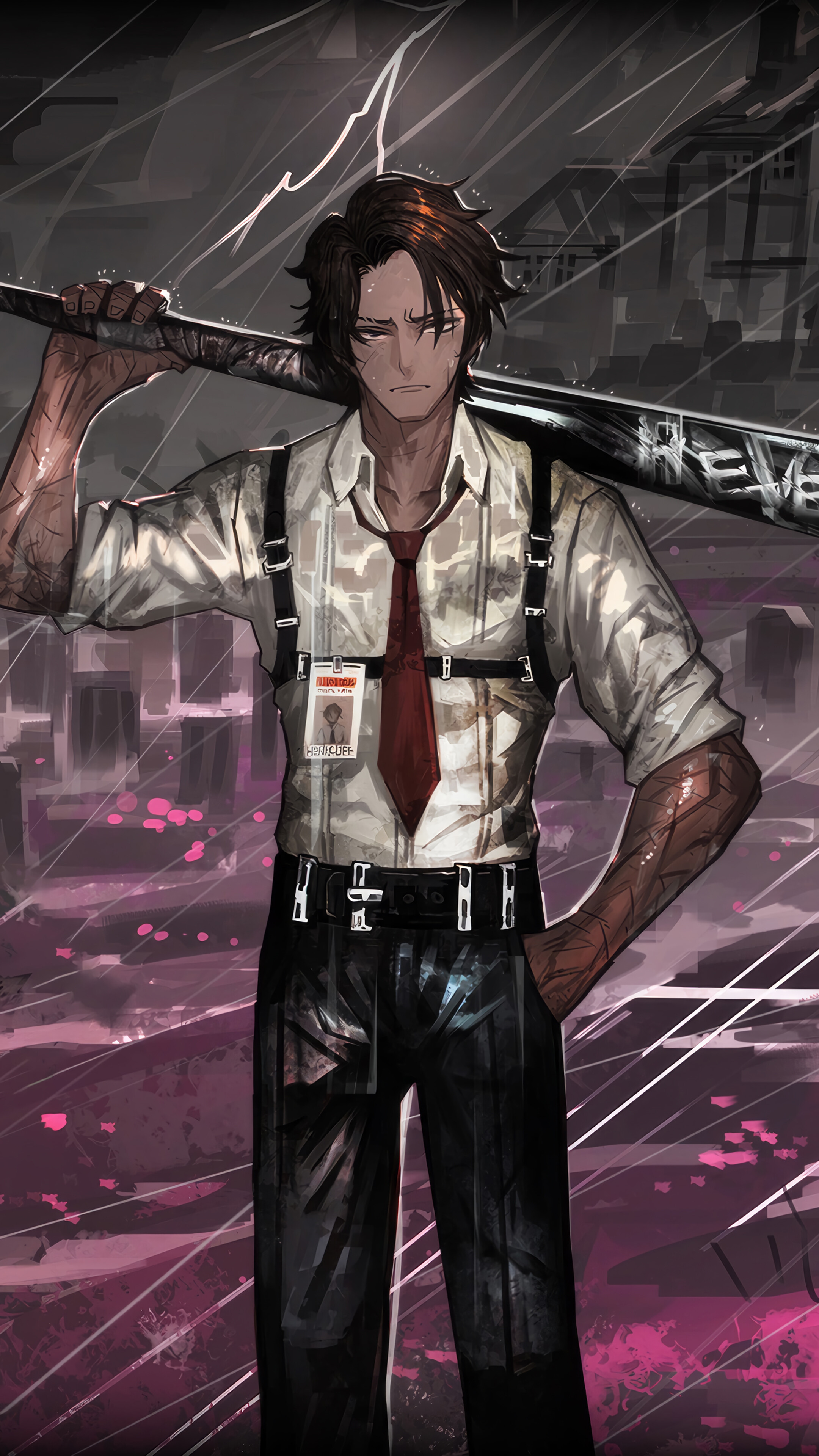 Limbus Company Heathcliff 4K Wallpaper iPhone HD Phone a