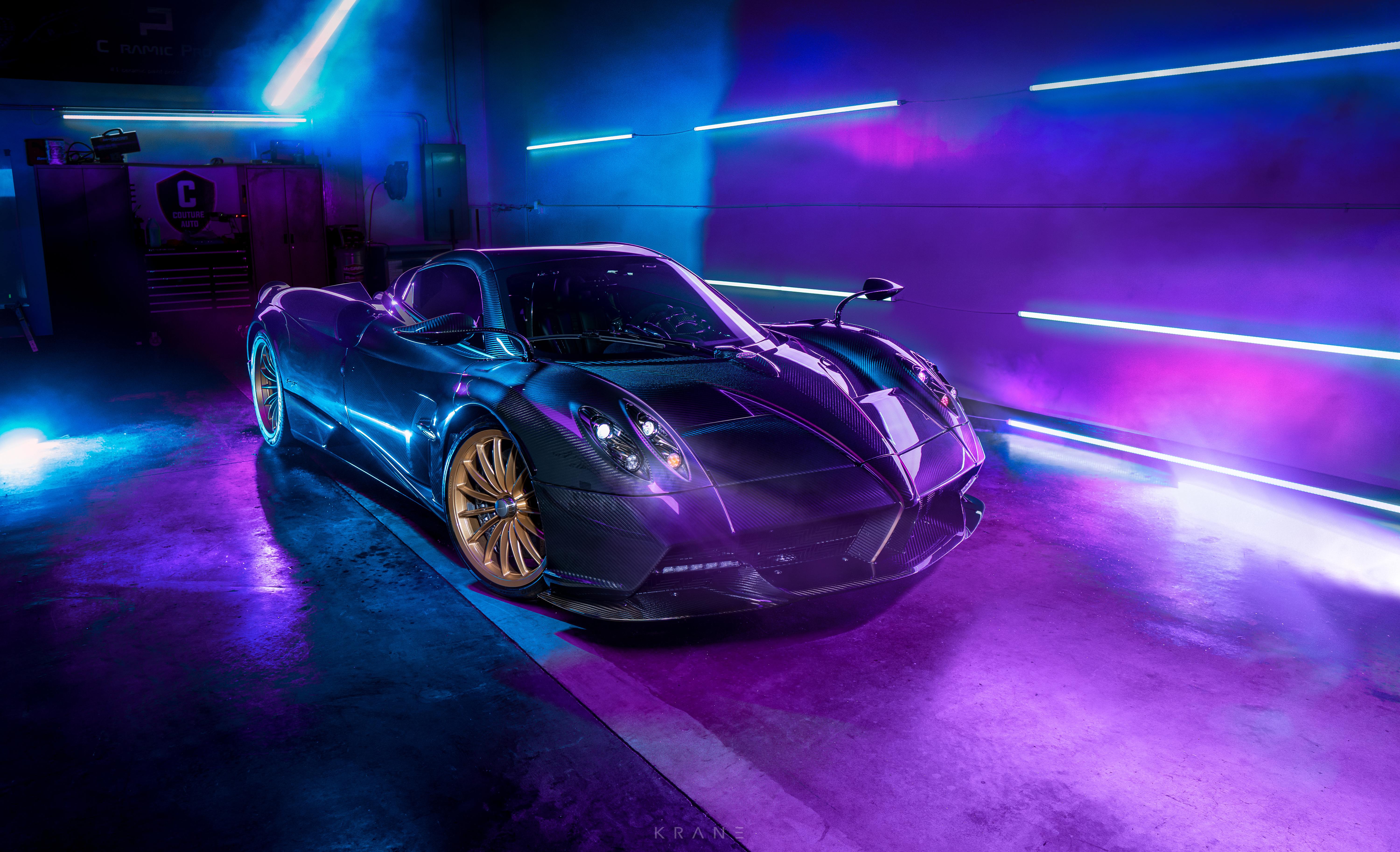 Pagani Huayra Roadster Wallpaper 4K, Sports cars