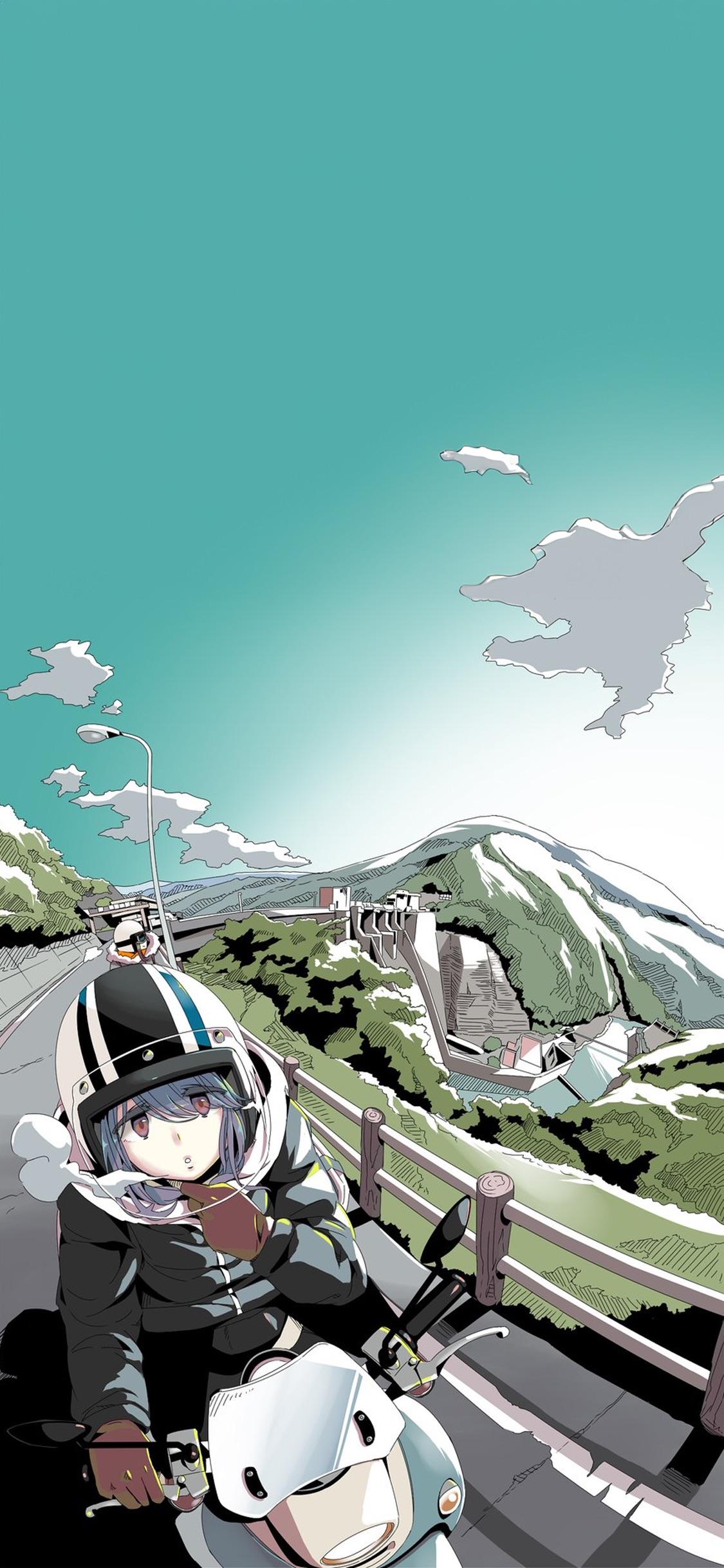 Made some of the manga art into phone wallpaper. Enjoy!