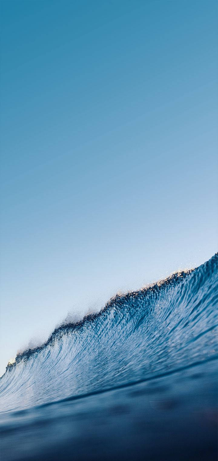 Download Realme Surf Waves Wallpaper