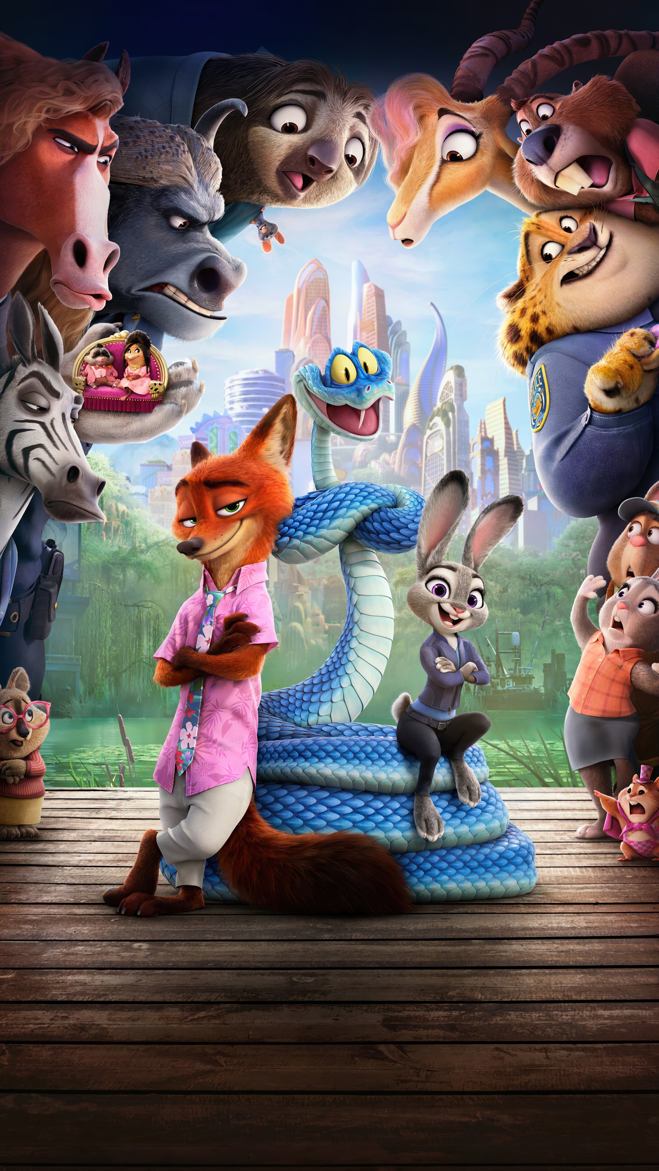 Zootopia 2 Movie 4K Wallpaper HD PC