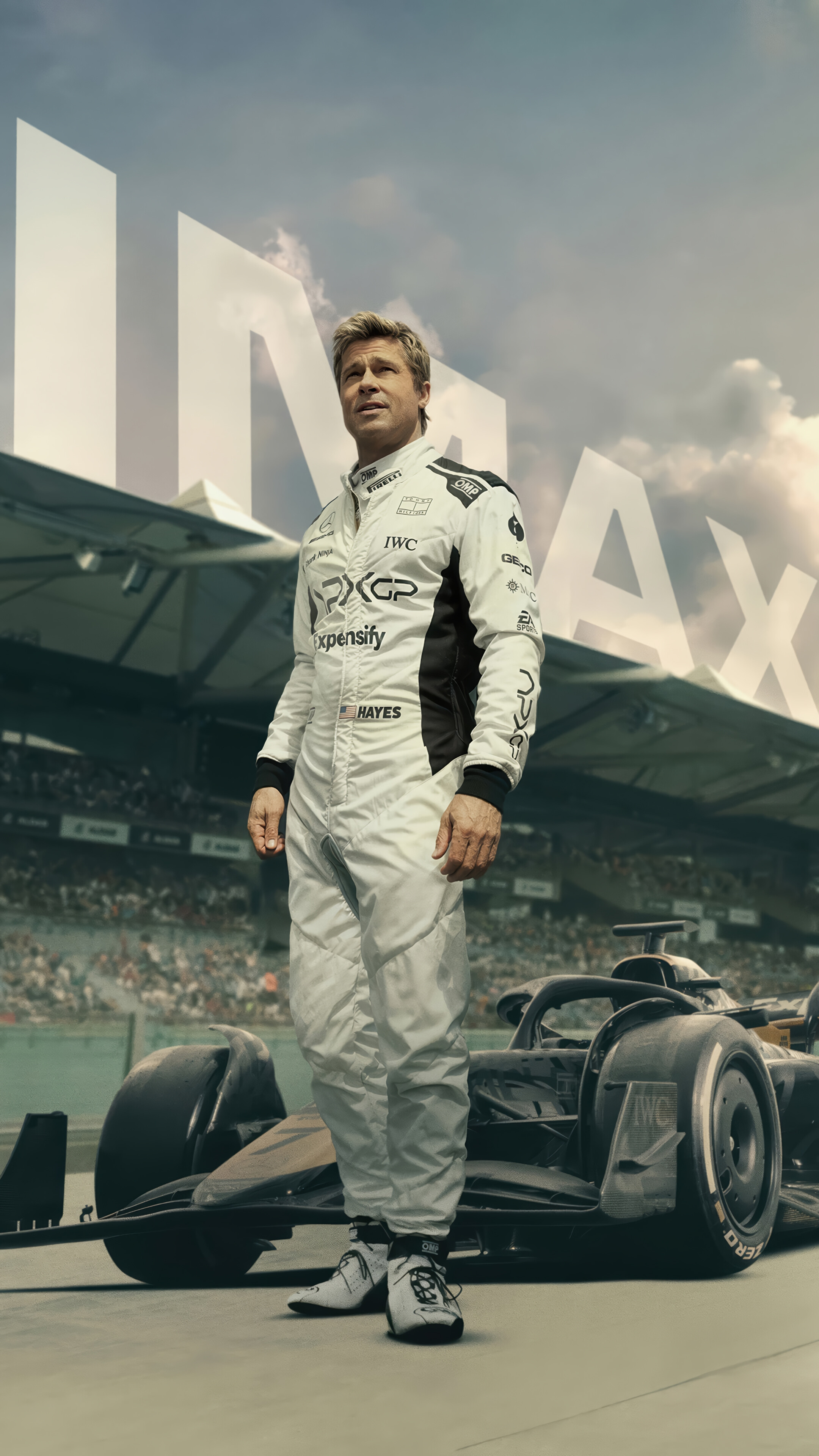 F1 Movie IMAX 4K Wallpaper iPhone HD Phone