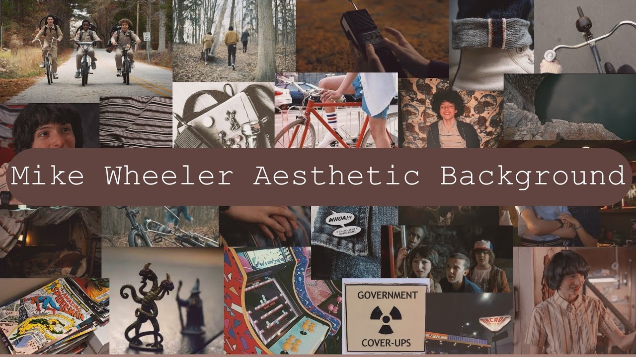 Stranger Things: Mike Wheeler Aesthetic Background