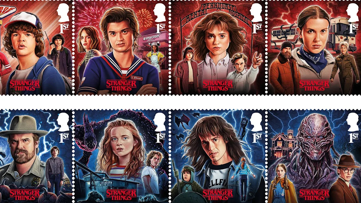 Royal Mail celebrates Stranger Things finale with stamp set News UK