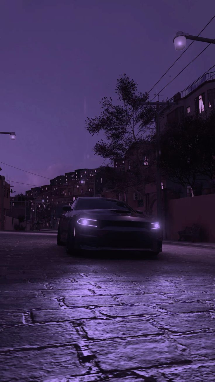 cars#dodge#dodgechargerclassiccars#dodgehellcat#hellcat#purple#wallpaper #lockscreen#forza