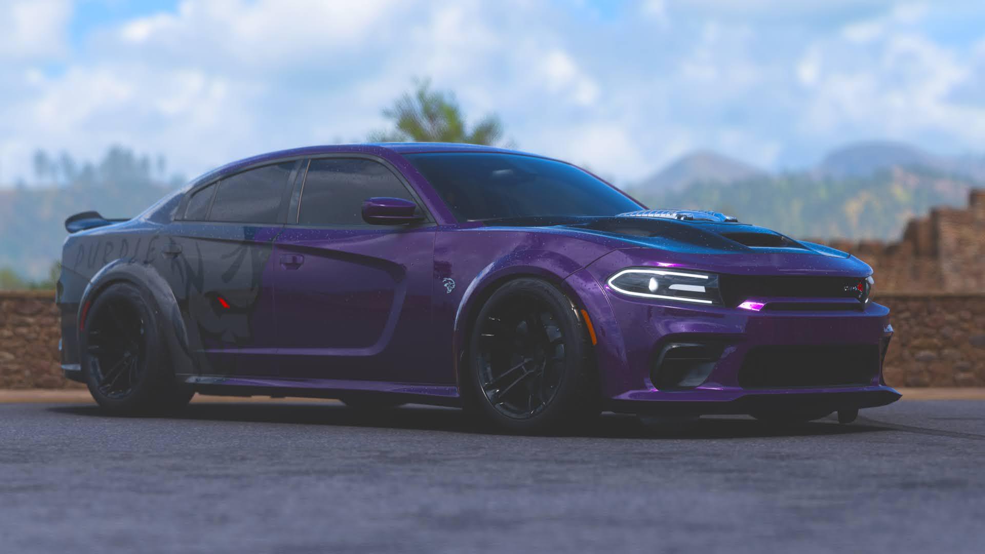 I made SRT Len's Purple torch 170 in fh5