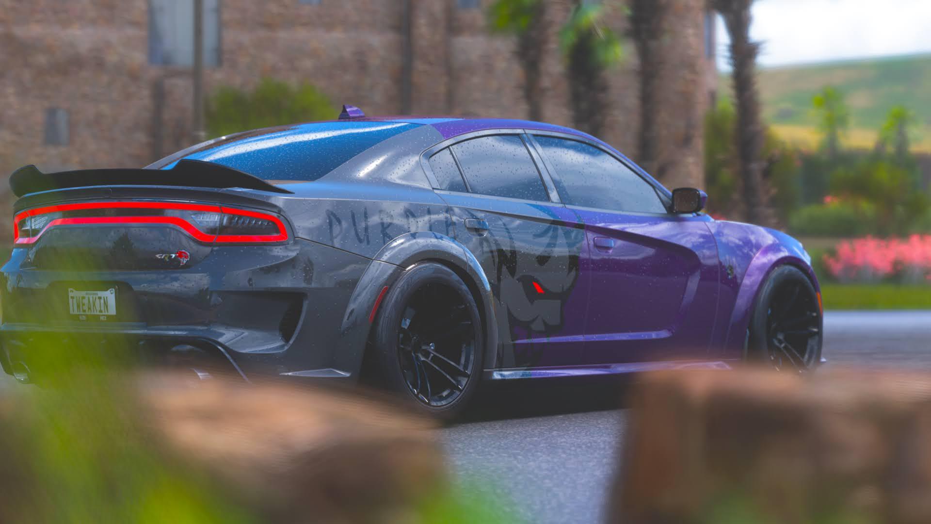 I made SRT Len's Purple torch 170 in fh5
