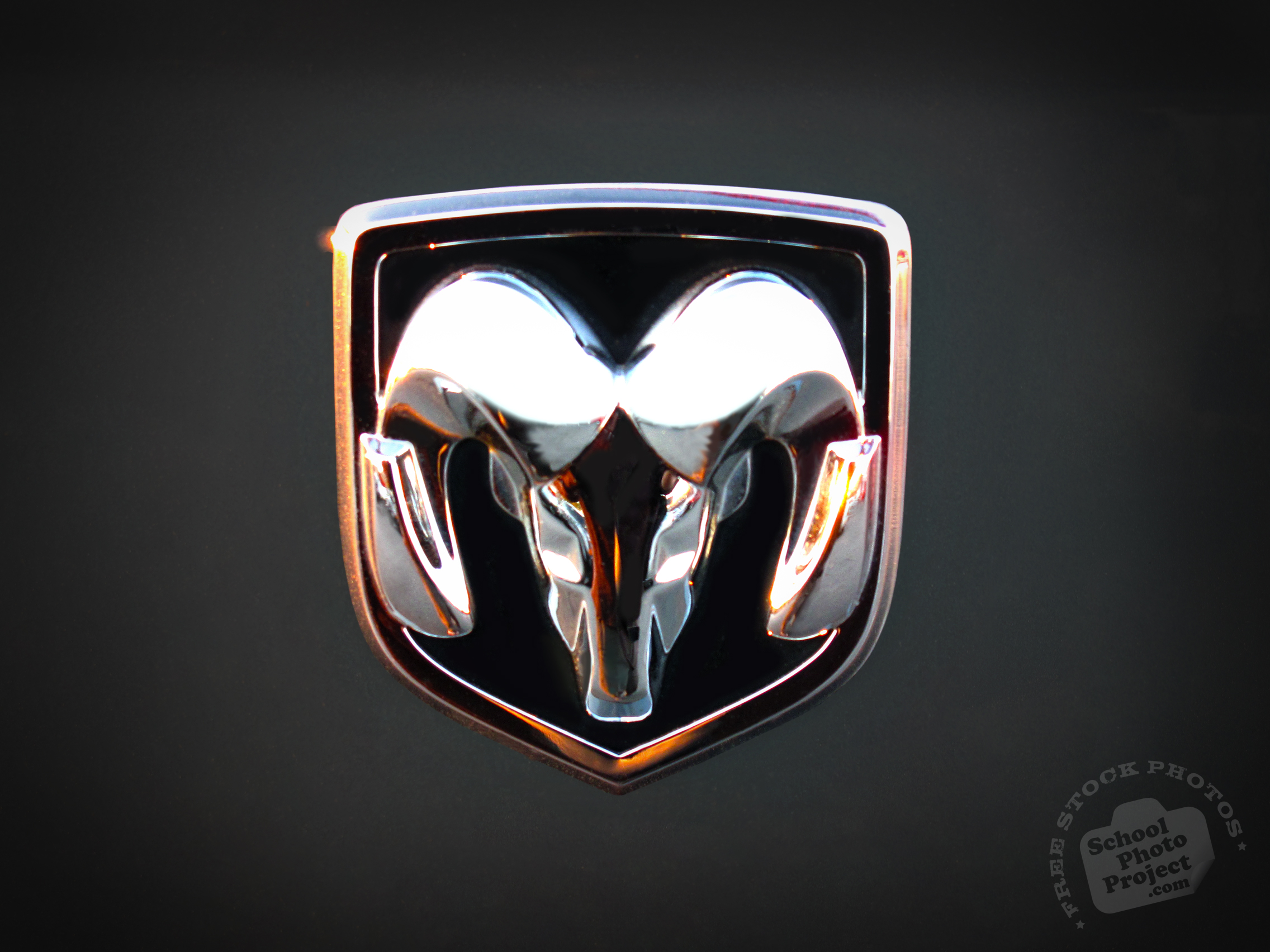 Dodge Ram, FREE Image, Picture: Dodge Ram Logo Brand, Royalty Free Car Graphy