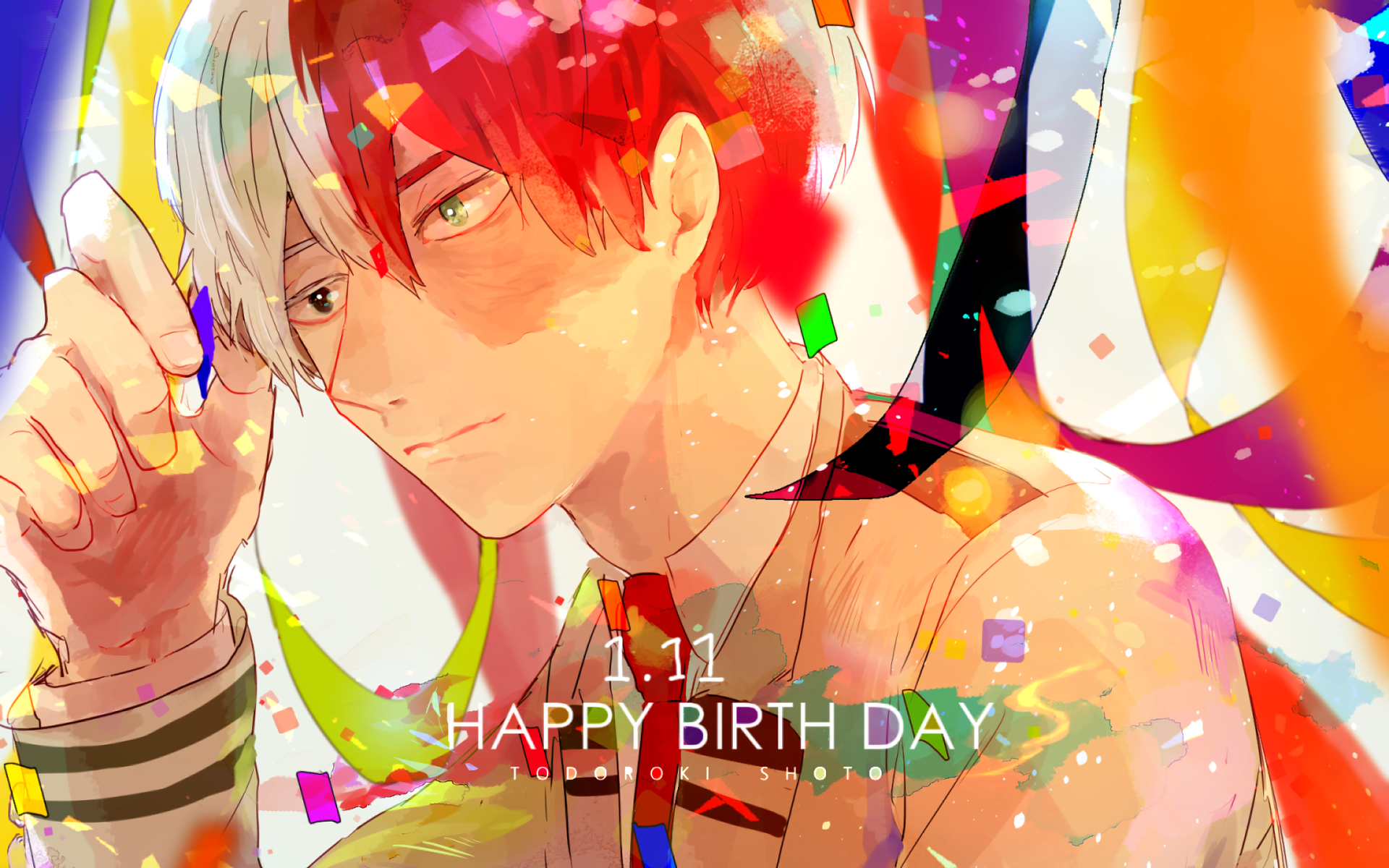 Shoto Todoroki HD Wallpaper