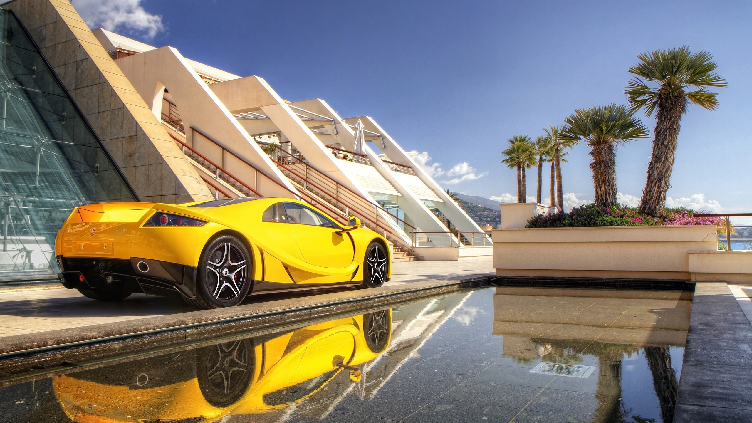 Car Spania GTA Spano Sport Yellow Car HD Cars Wallpaper