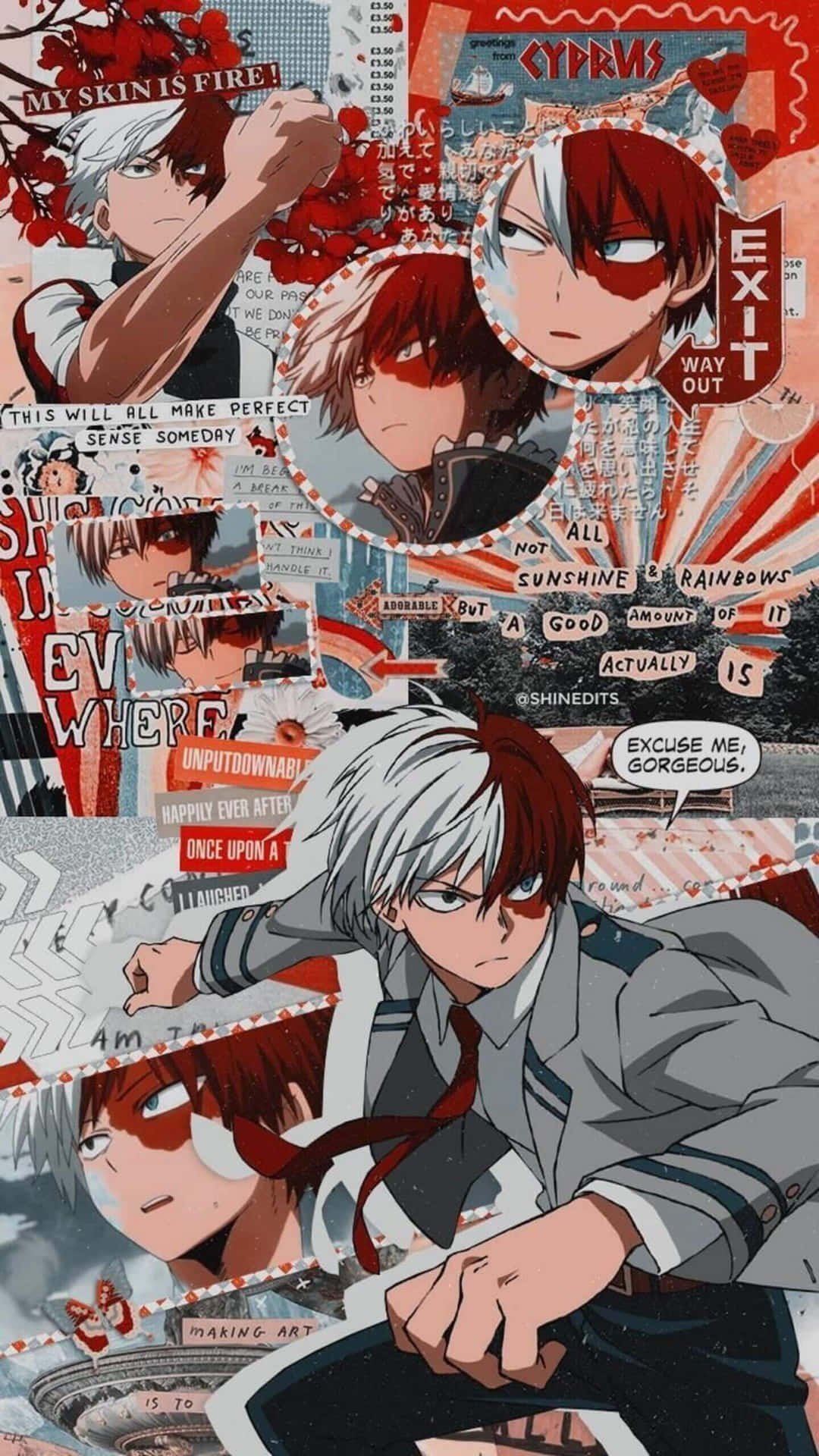 Download Best Anime Shoto Todoroki Wallpaper
