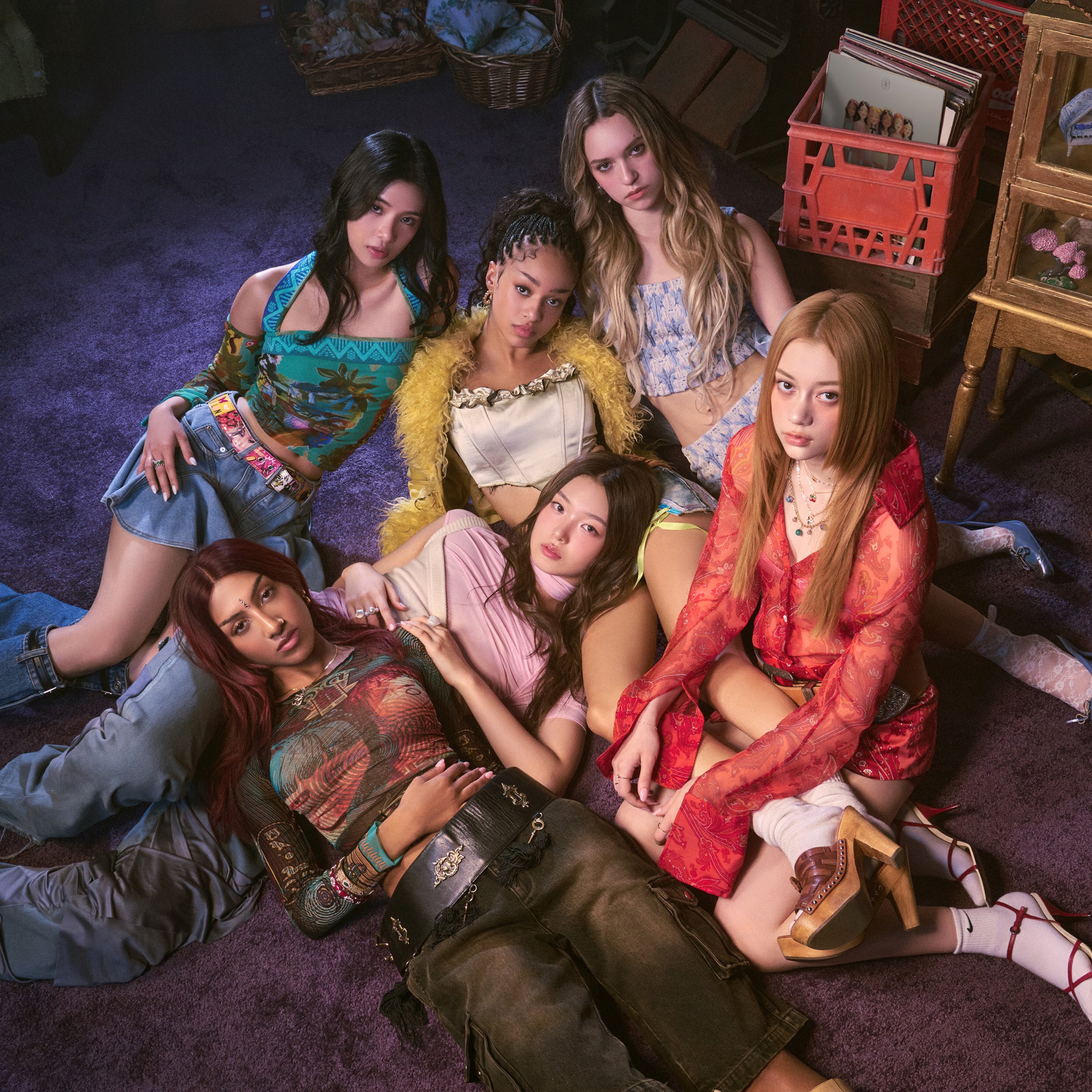 KATSEYE Wallpaper 4K, Poster, Girl group, Manon