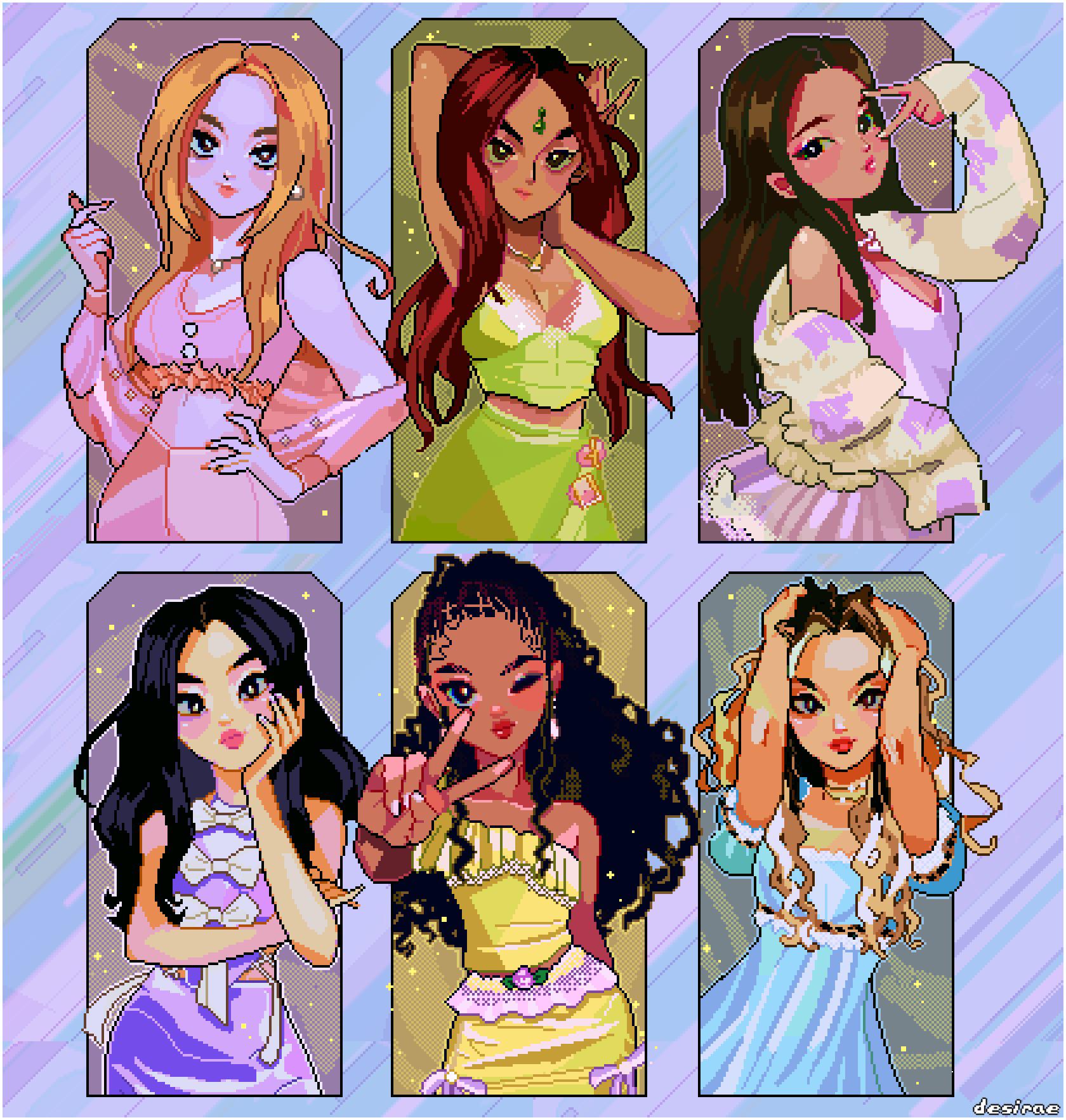 I made pixel fanart