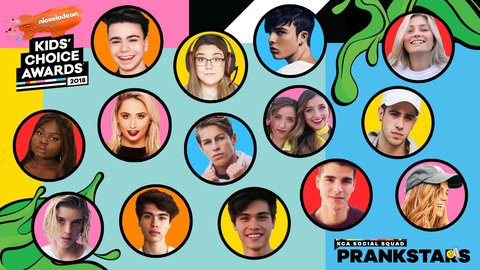 NickALive!: Nickelodeon Announces Winners Of The 2018 KCA PrankStars Prank War Kids' Choice Awards. #KCAPrankStars