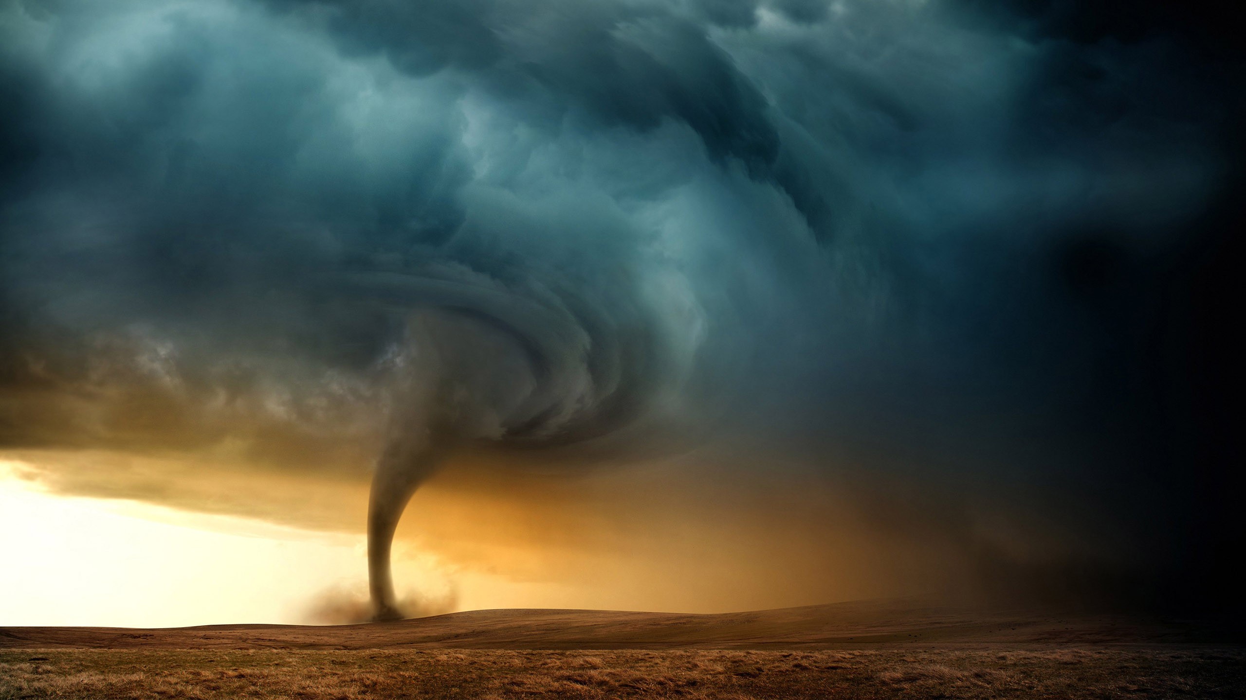 Closeup View Of Tornado Background HD Nature Wallpaper