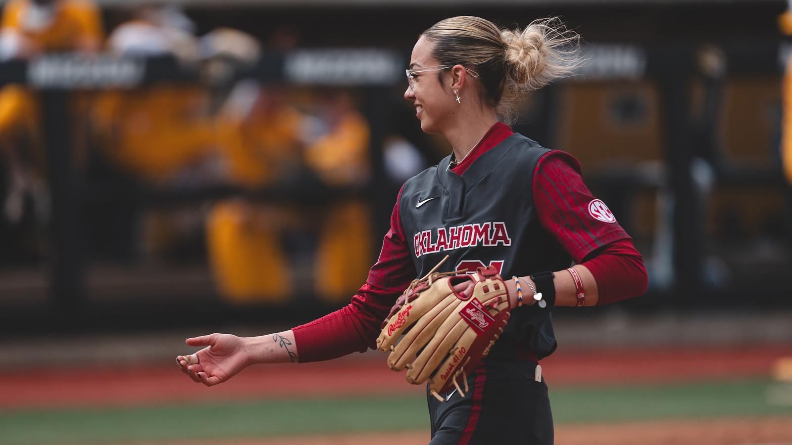 Landry Tallies Third SEC Pitcher of the Week Honor of Oklahoma