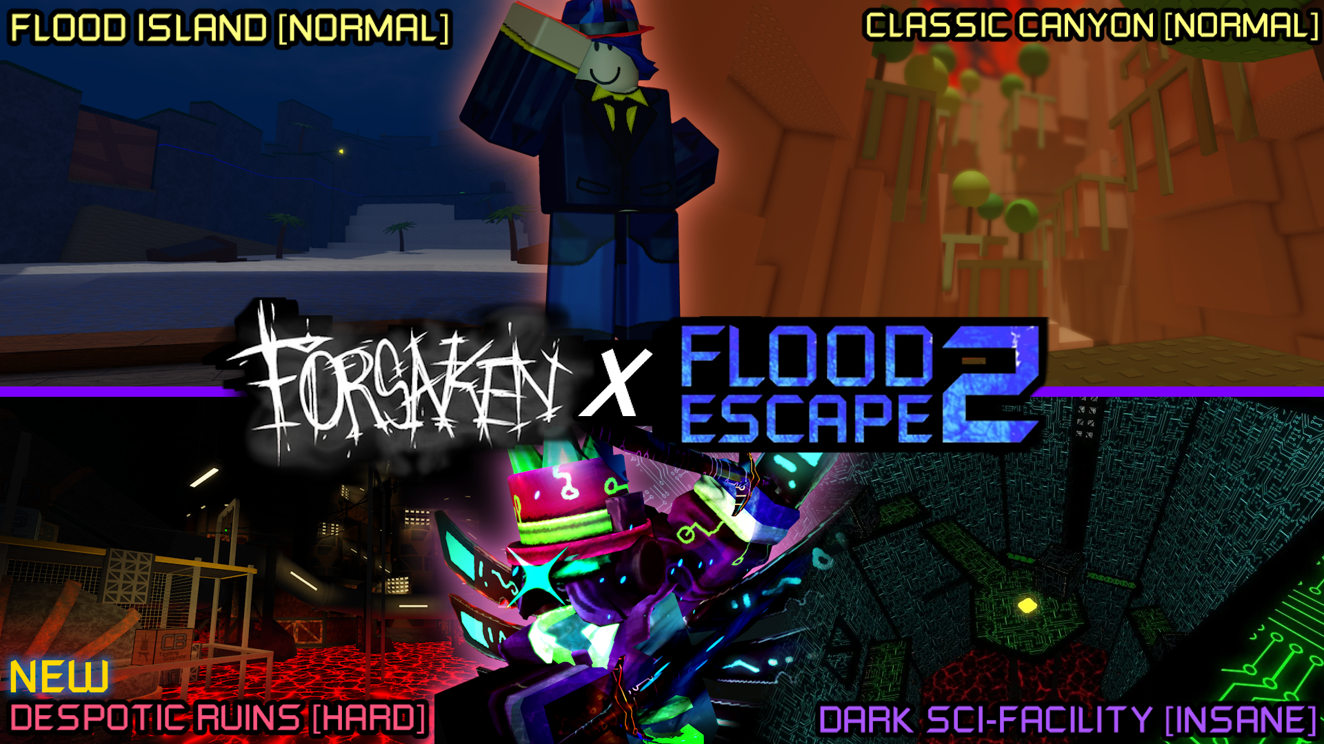 Flood Escape 2 collab part 2!