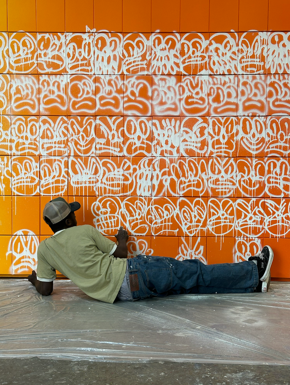 Olaolu Slawn: The Artist's Rise & His Solo Exhibition at Saatchi Yates