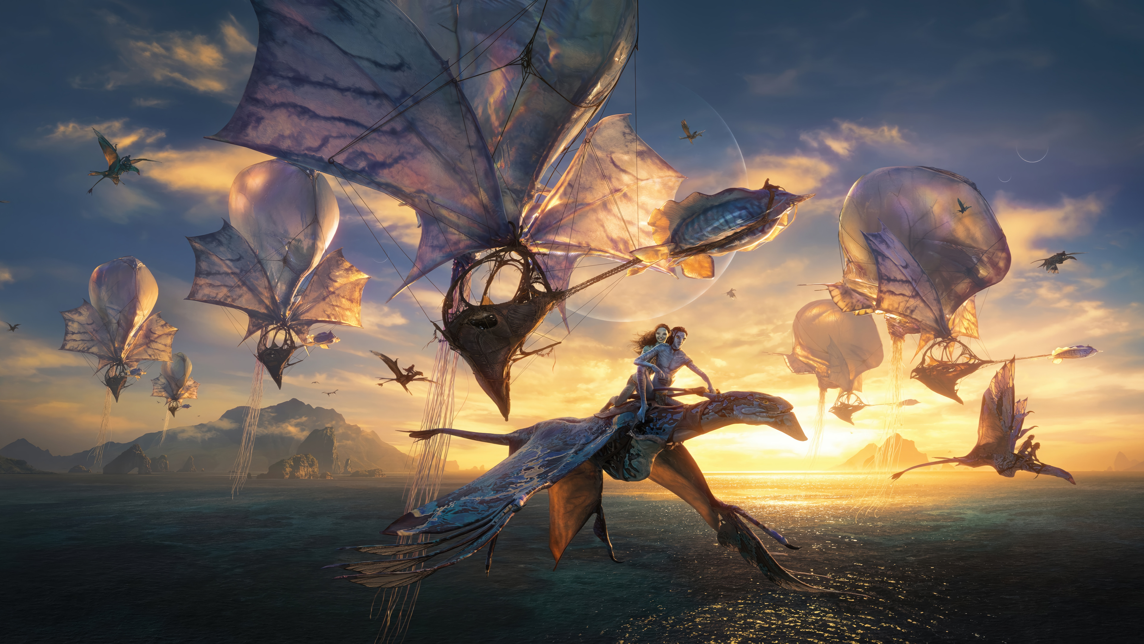 Lo'ak Tsireya Avatar: Fire and Ash Wallpaper 4K HD PC k