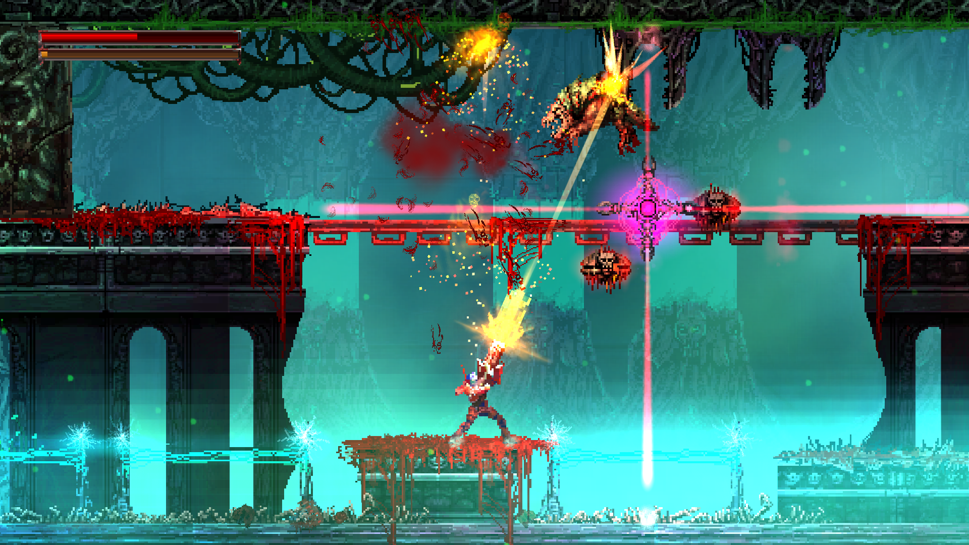 2D Heavy Metal Action Platformer, Valfaris, Releases On October 10th
