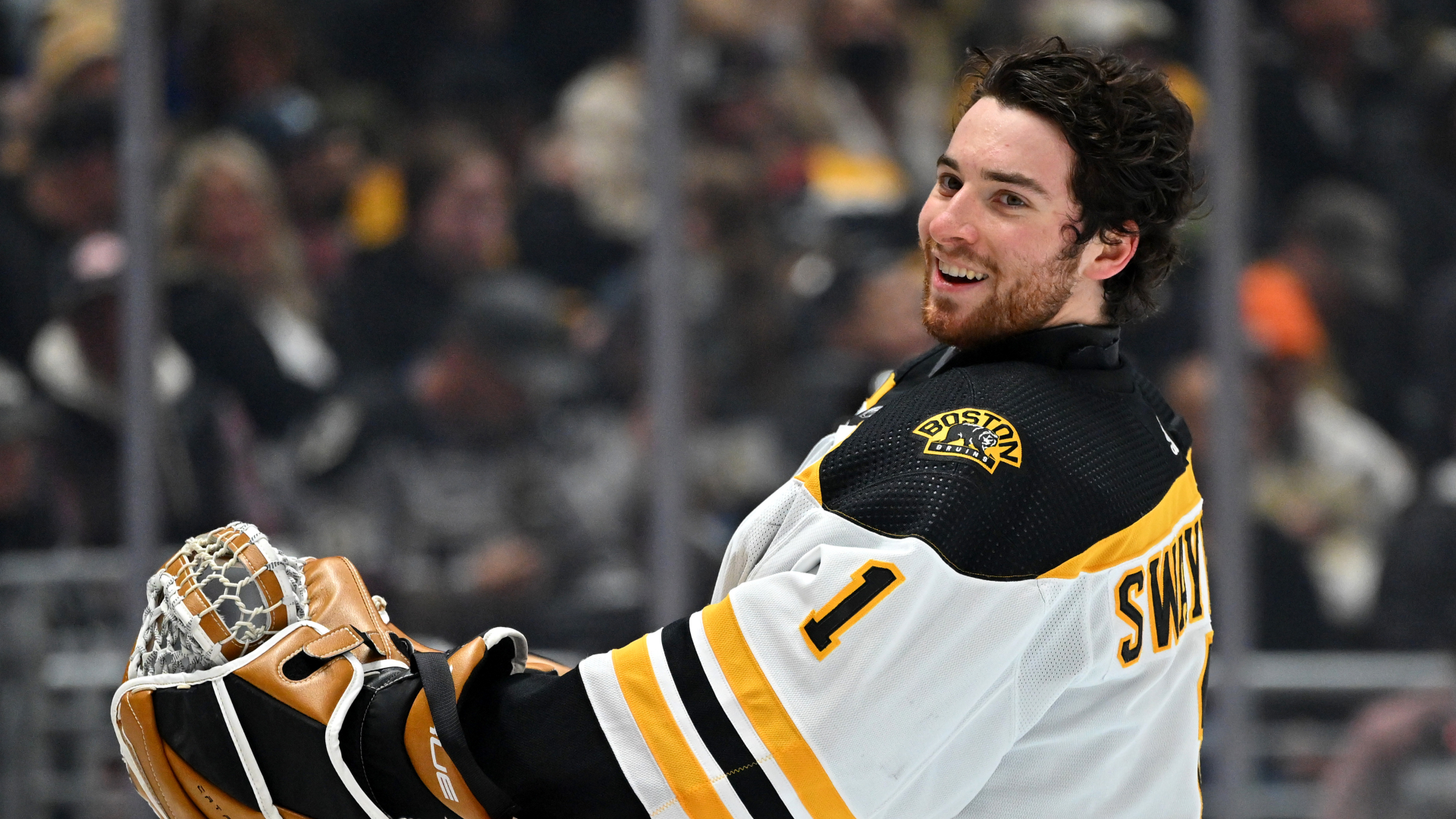 Bruins' Jeremy Swayman Opens Up About How He Was Drafted