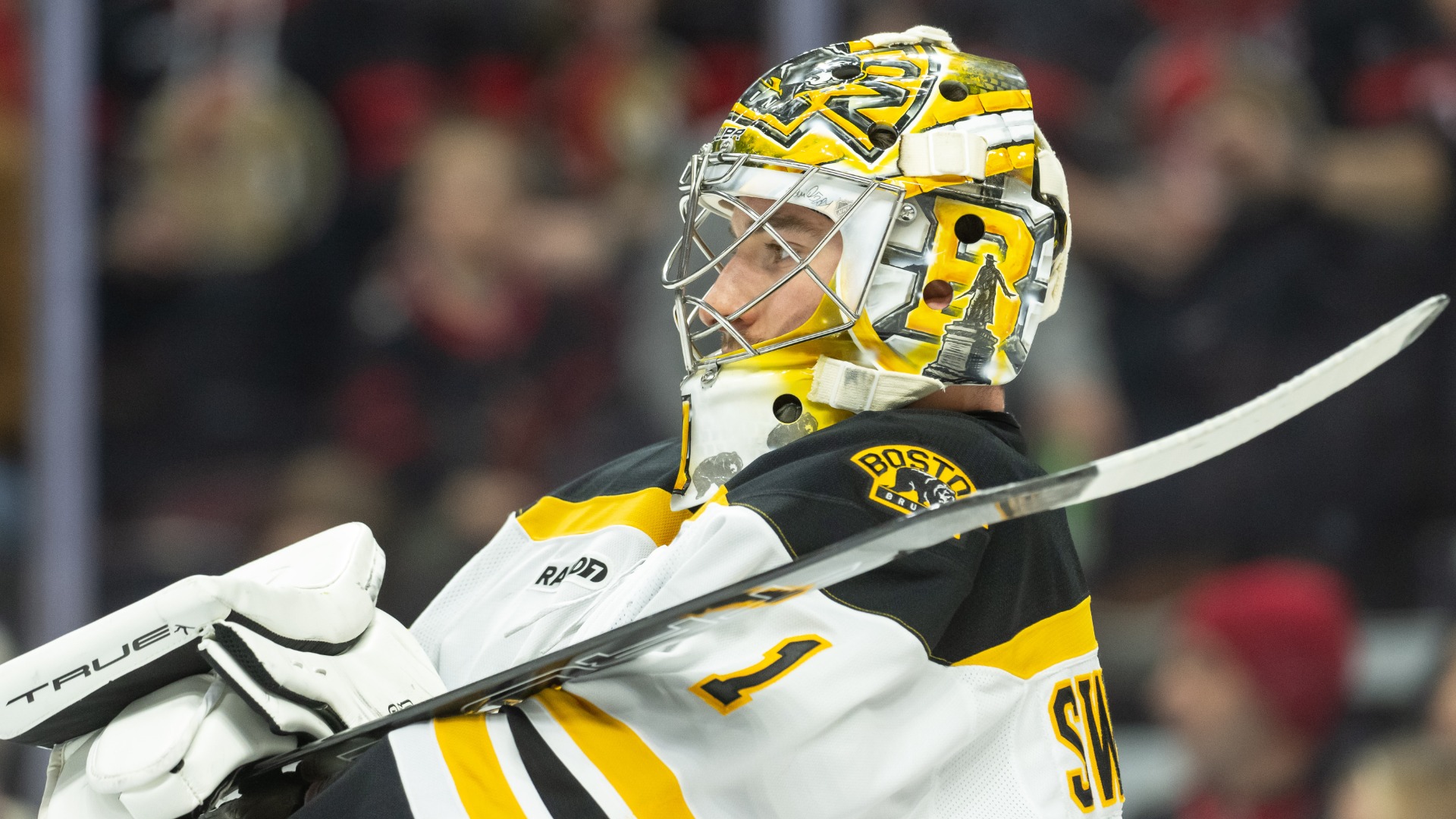 Jeremy Swayman: Bruins Have 'Endless Belief' In Locker Room