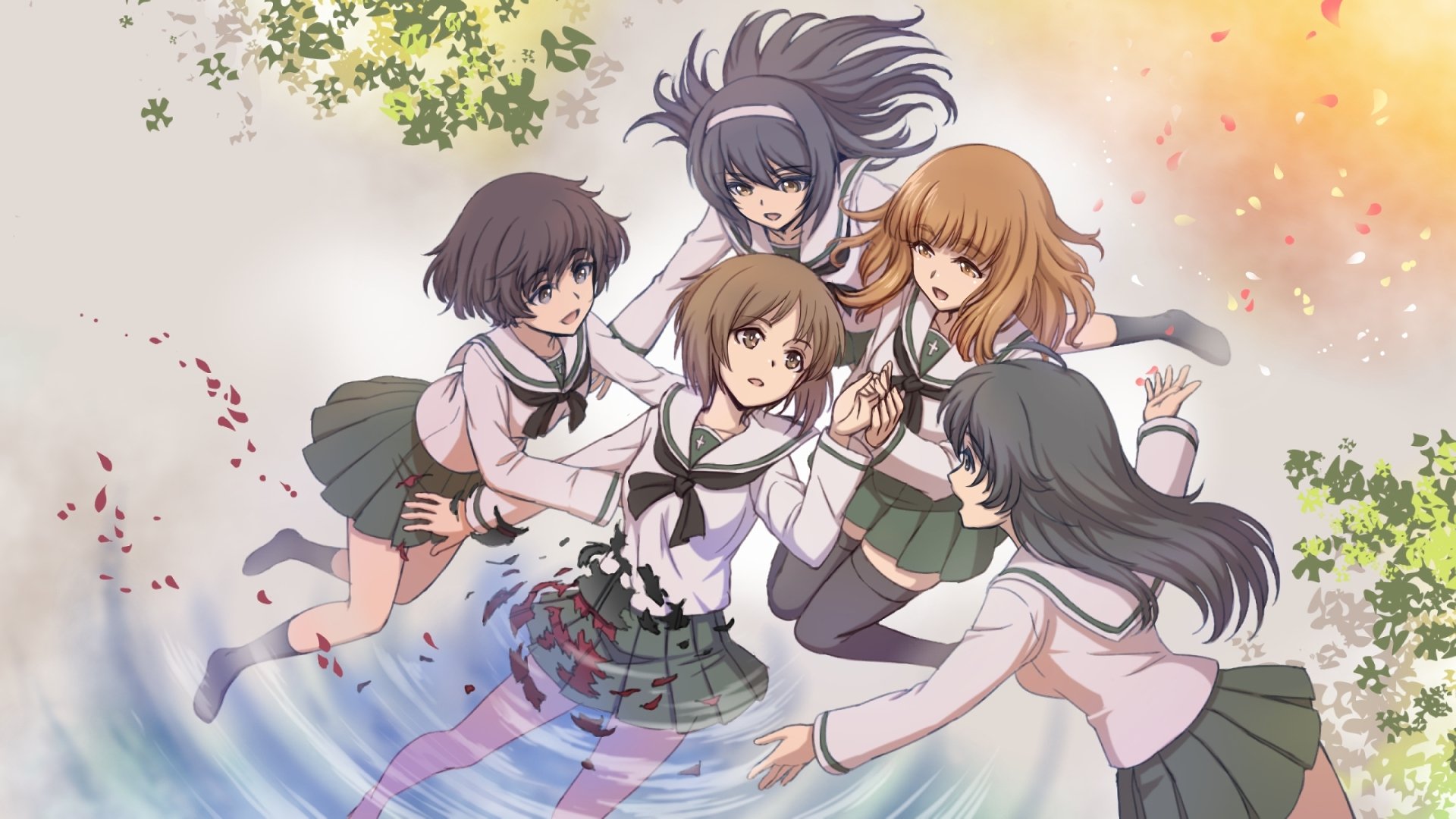 Miho, Saori, Mako, Hana & Yukari