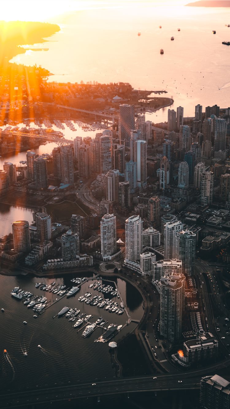Vancouver Canada iPhone 8 Wallpaper Free Download