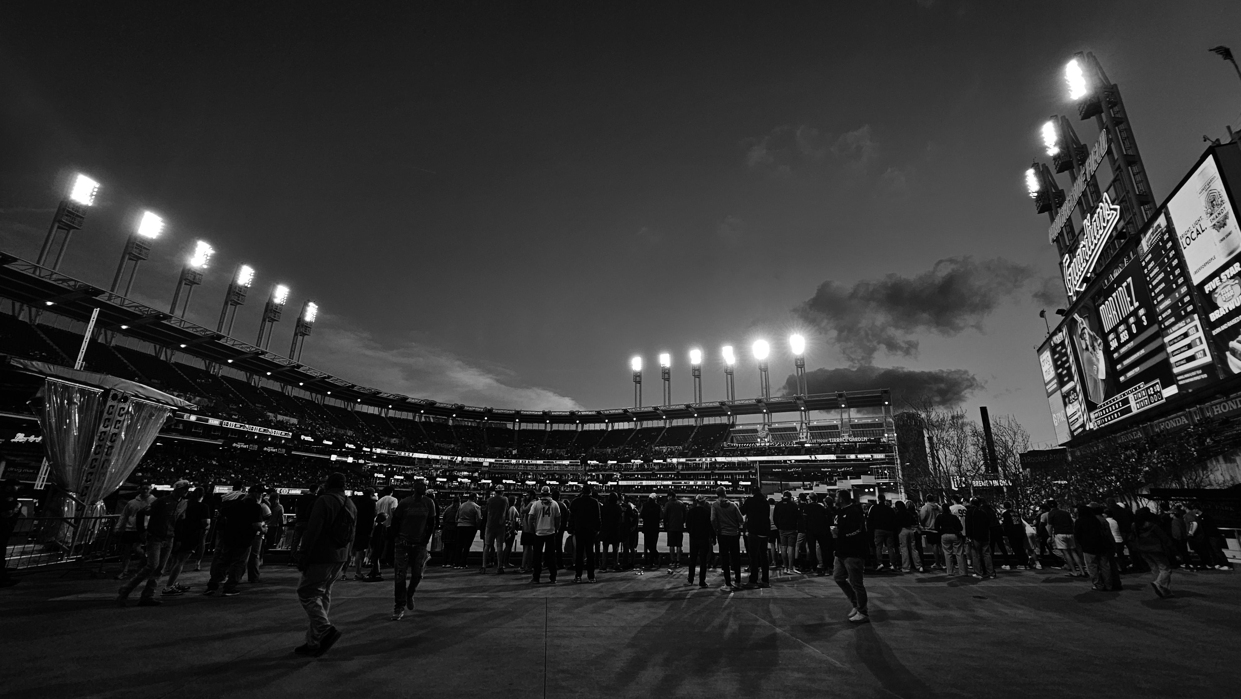 Progressive Field Desktop Wallpaper from last night