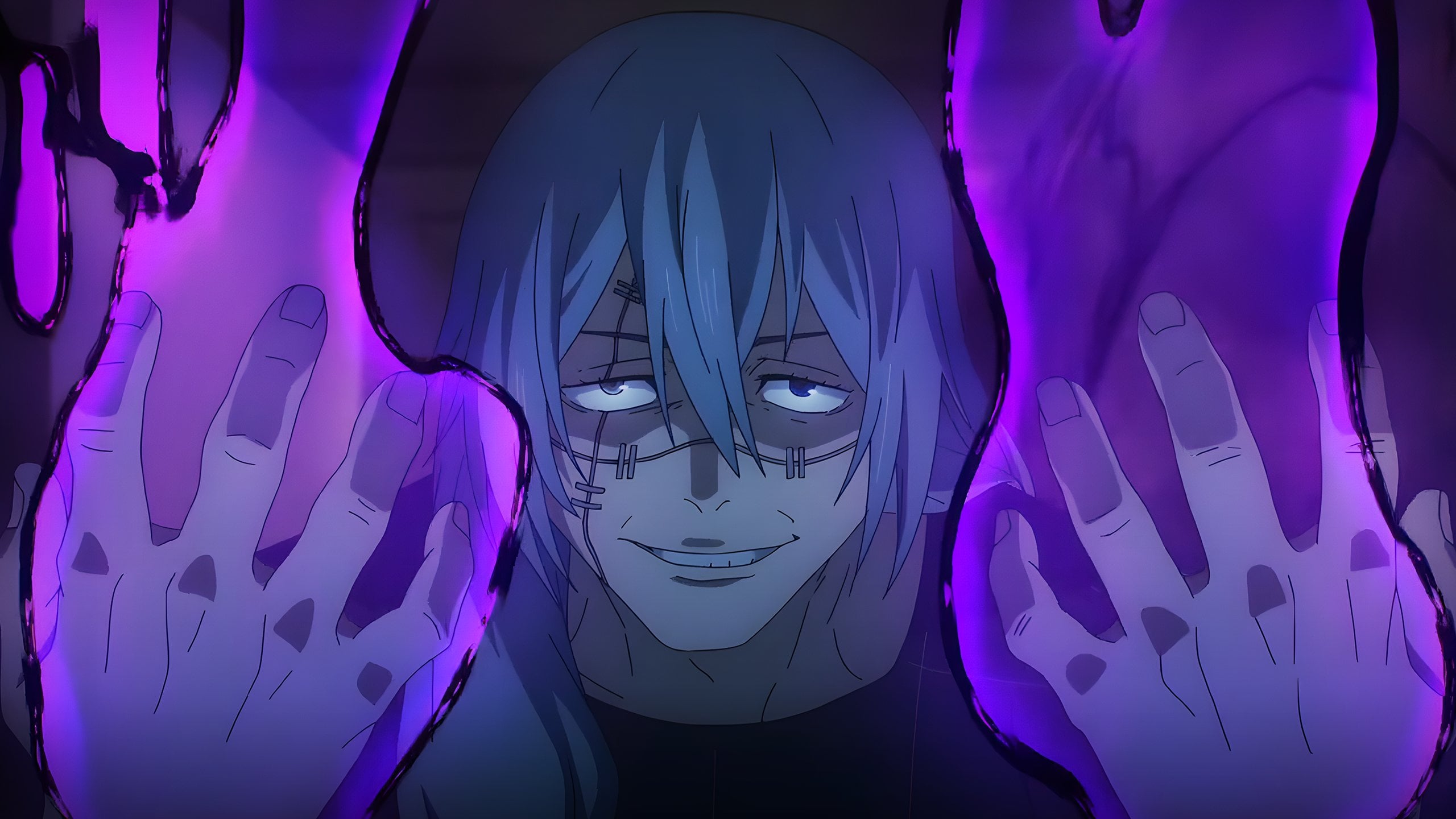 Mahito from Jujutsu Kaisen Anime Wallpaper 2k for Desktop