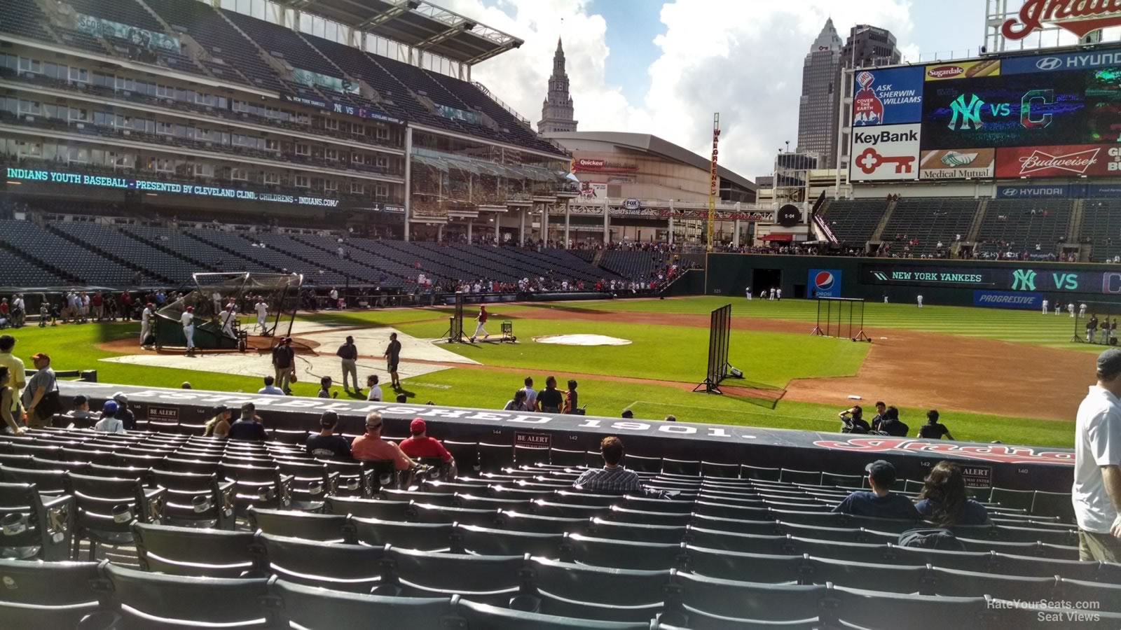 Section 142 at Progressive Field